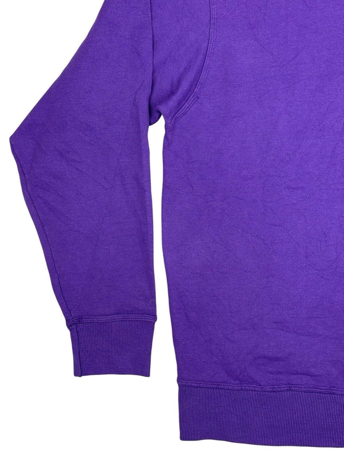 Champion Purple Spell Out Embroidered Hoodie XL