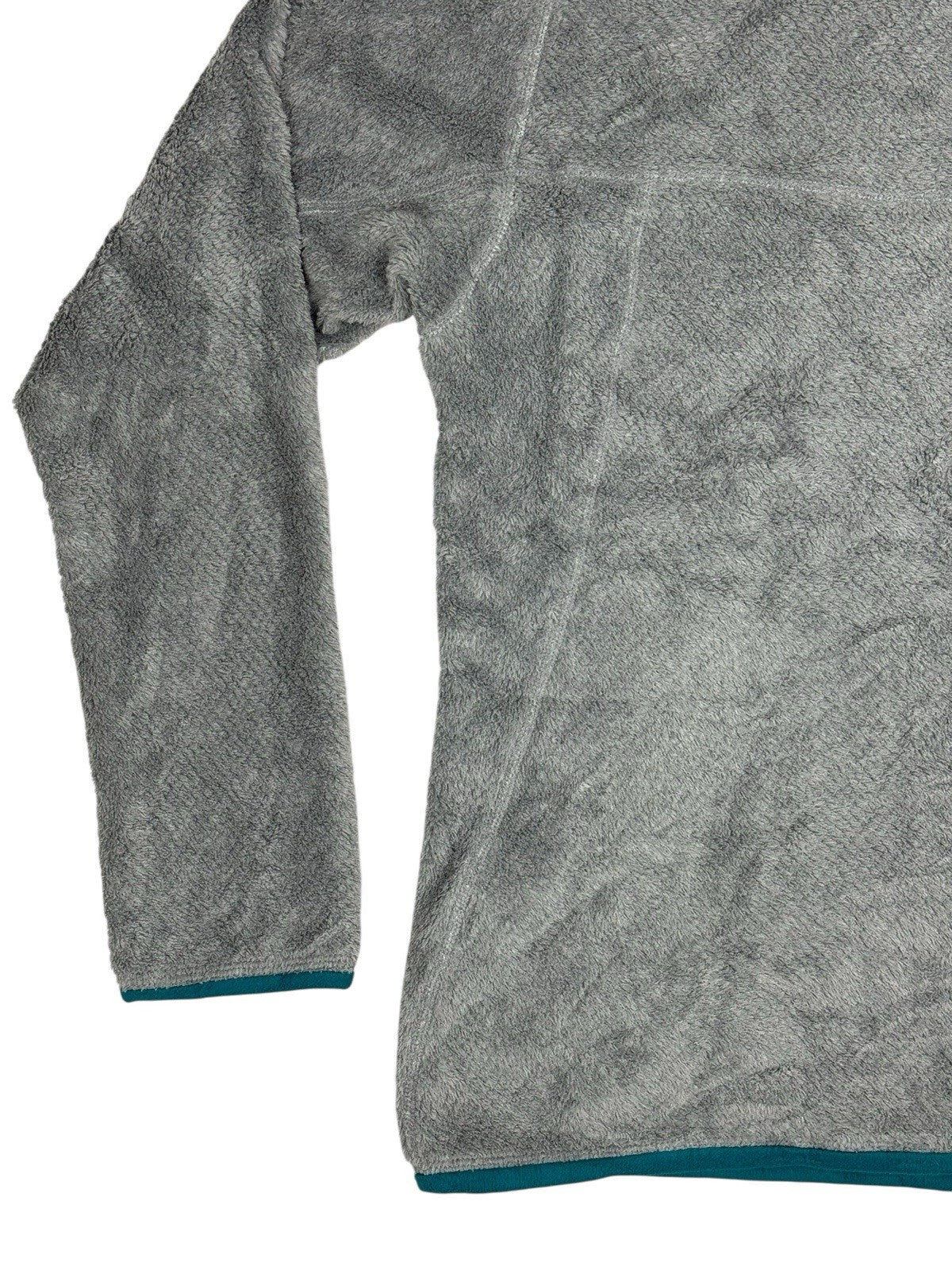 Patagonia Grey Snap Fleece Jumper Medium