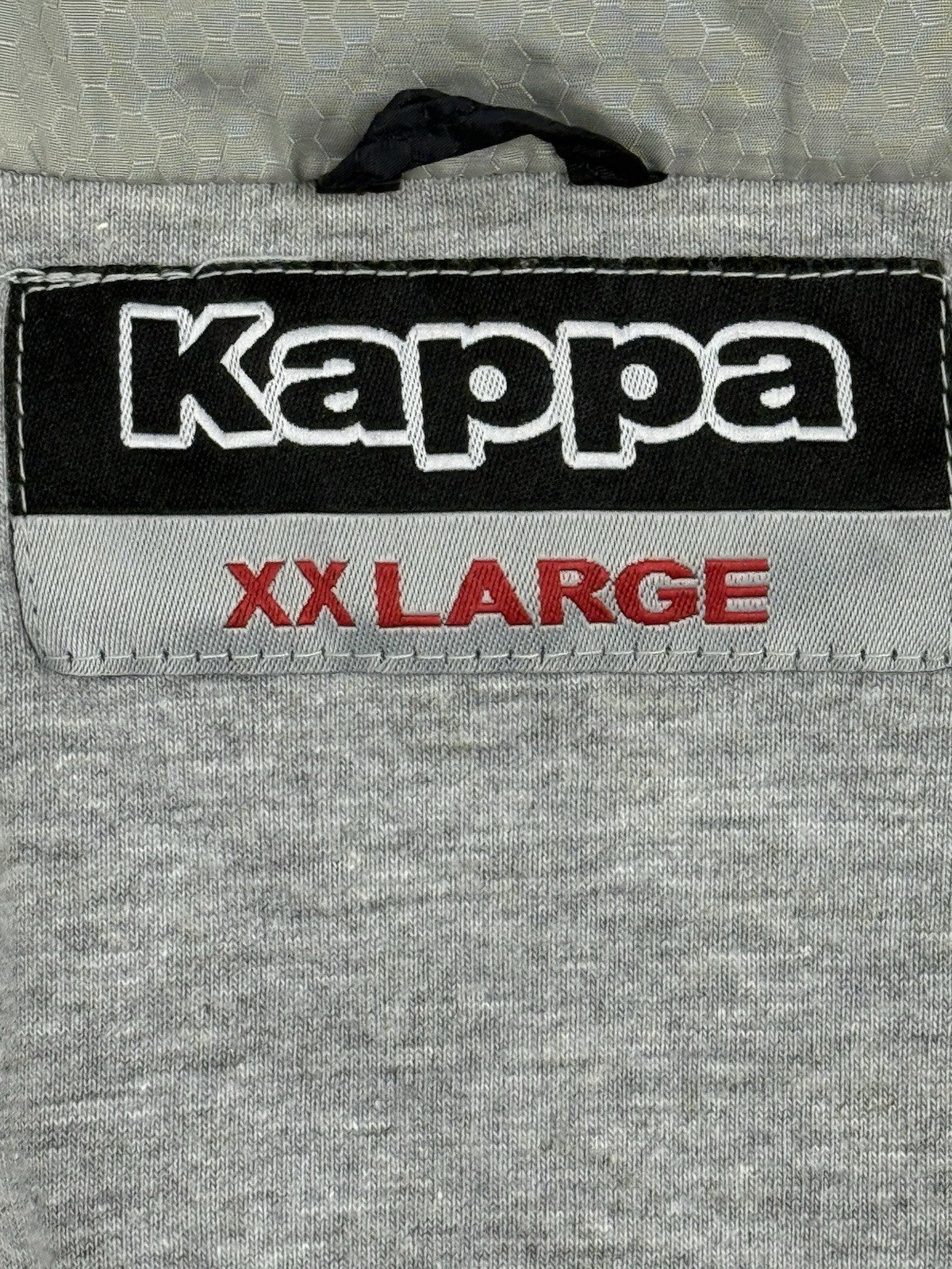 Kappa Black Retro Zip Jacket XXL