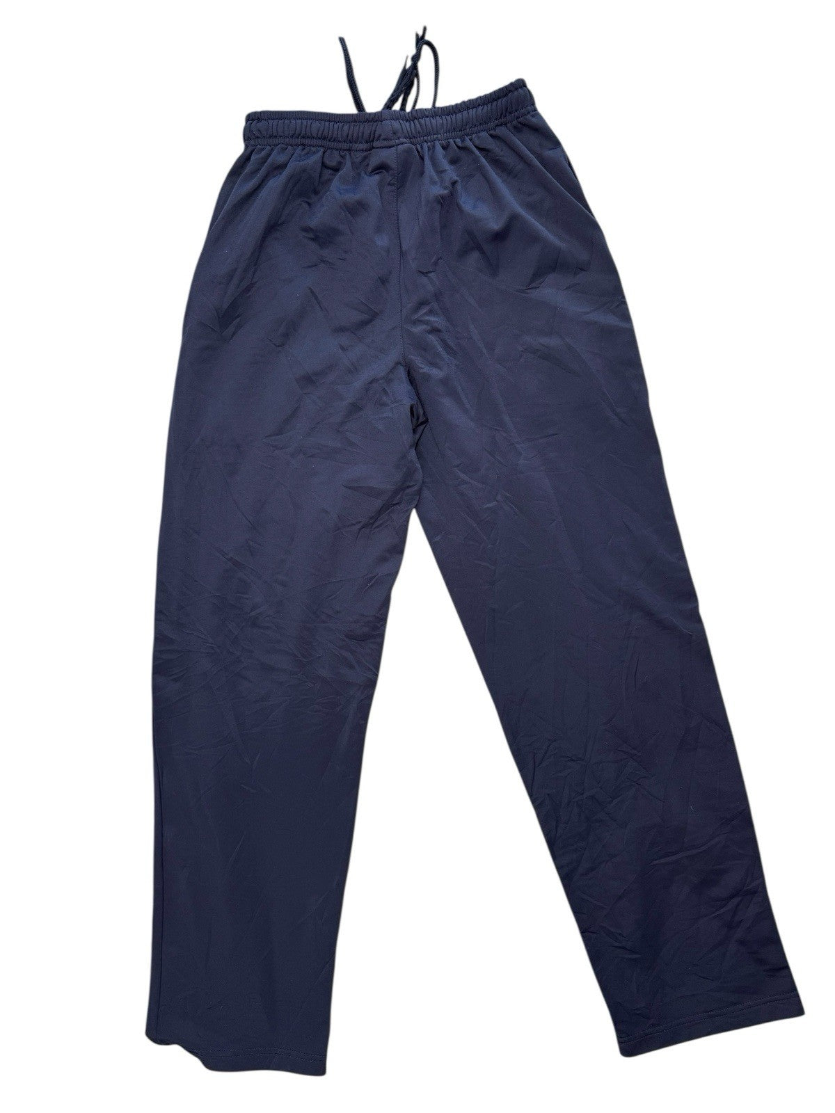 Reebok Blue Polyester Track Trousers Medium