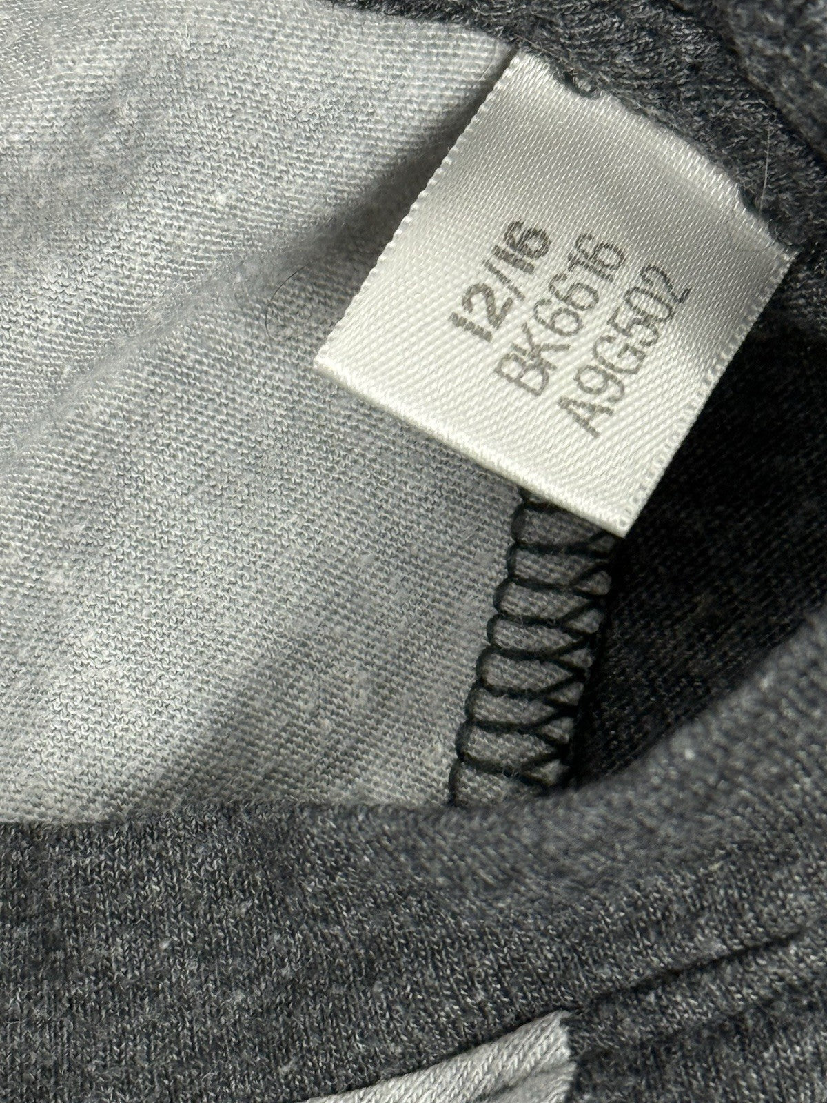 Reebok Grey 3/4 Long Sleeve Top Small