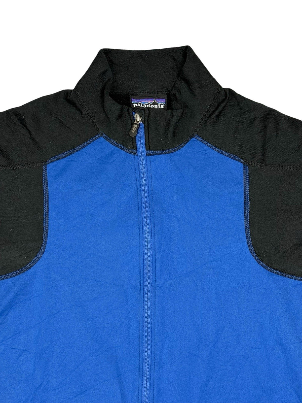 Patagonia Blue Stretch Wind Shield Zip Jacket Small