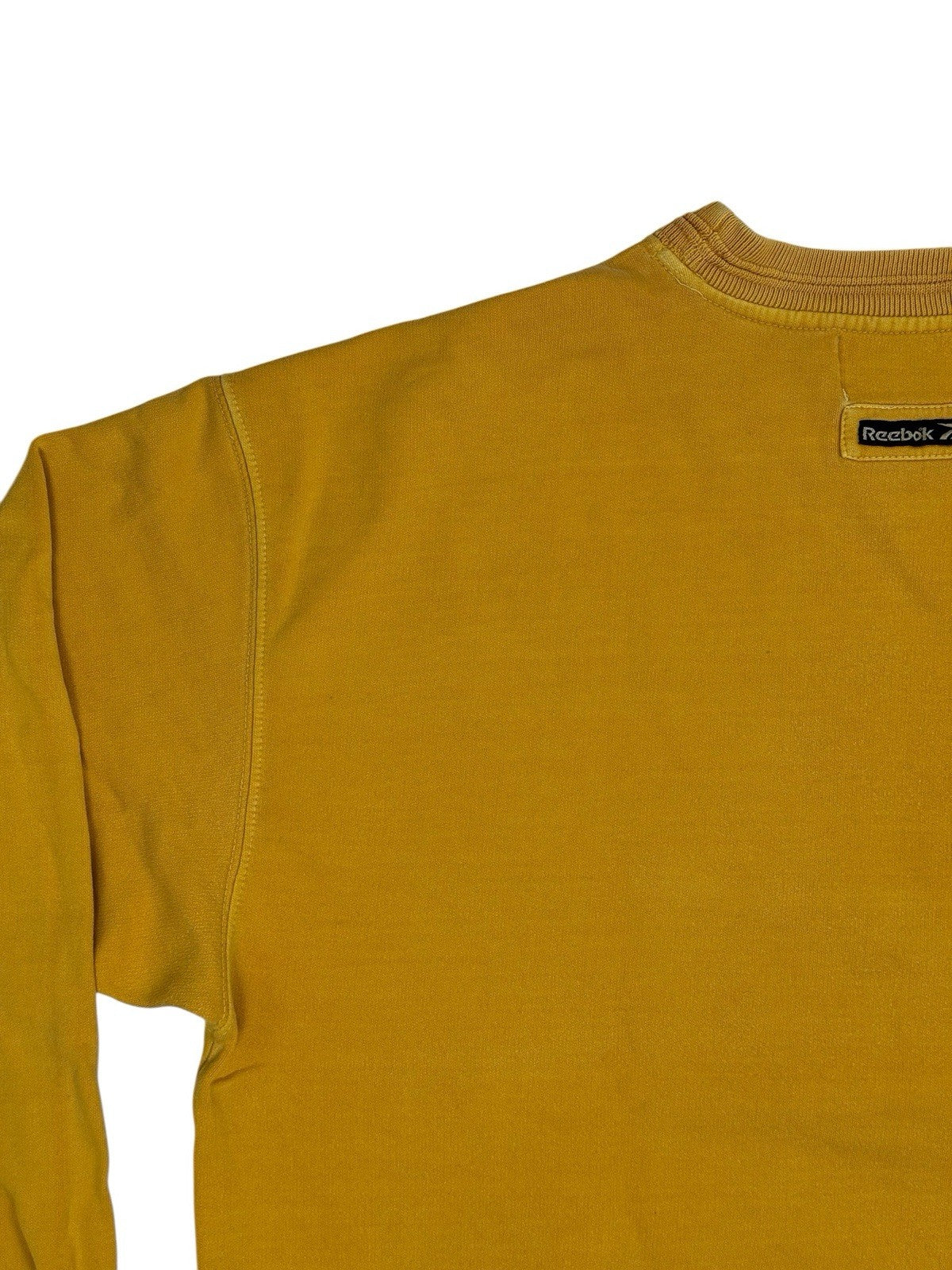 Reebok Vintage Yellow Embroidered Jumper XL