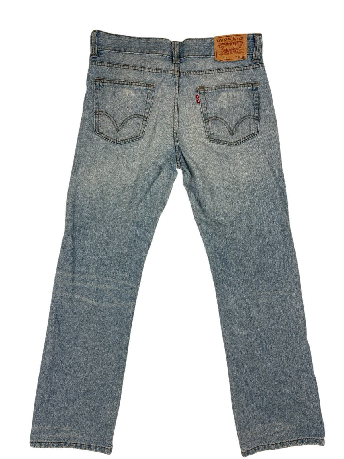 Levi's Blue 512 Slim Taper Denim Jeans 34W 32L