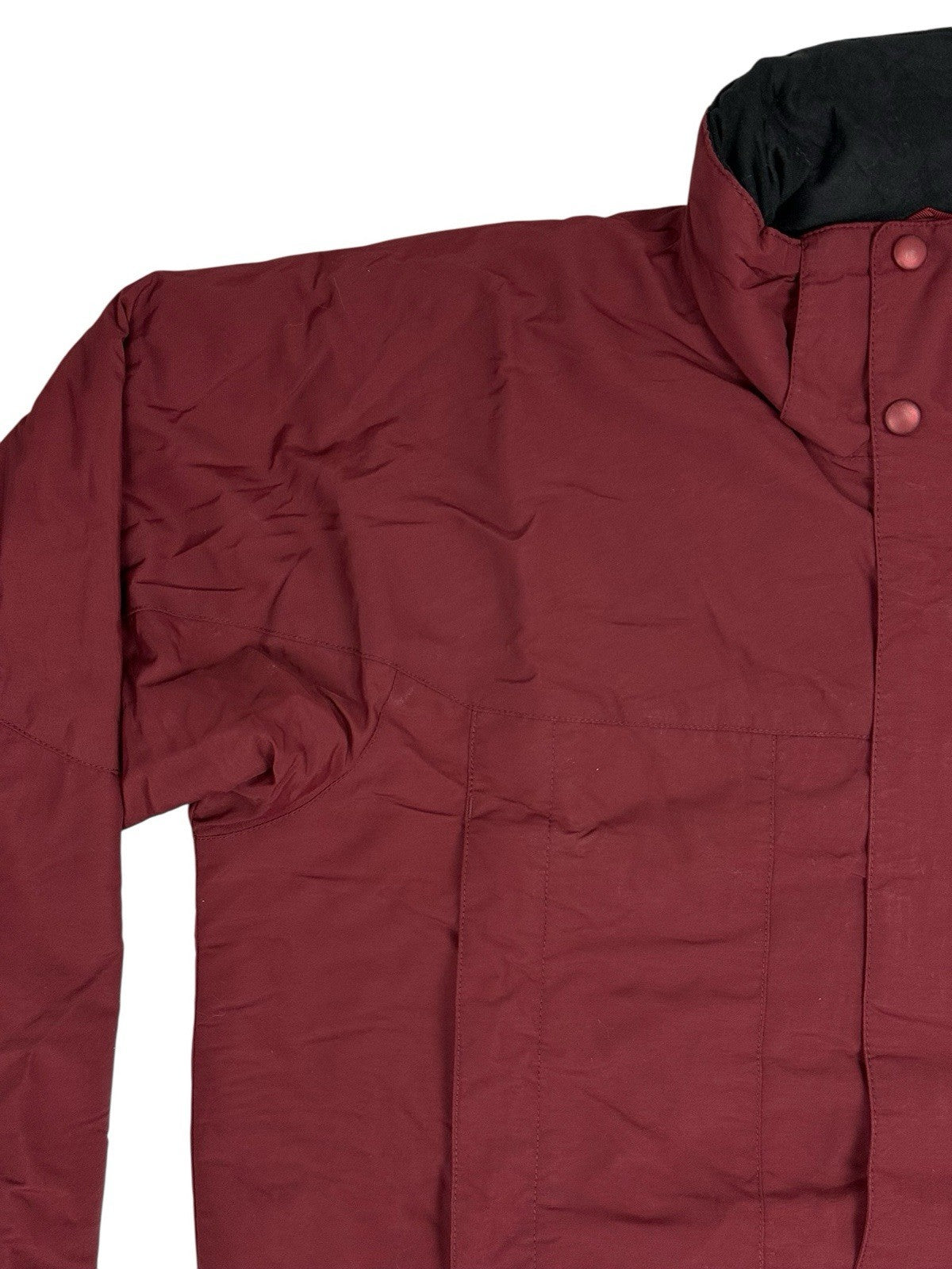LL Bean Burgundy Primaloft Insulated Jacket Medium