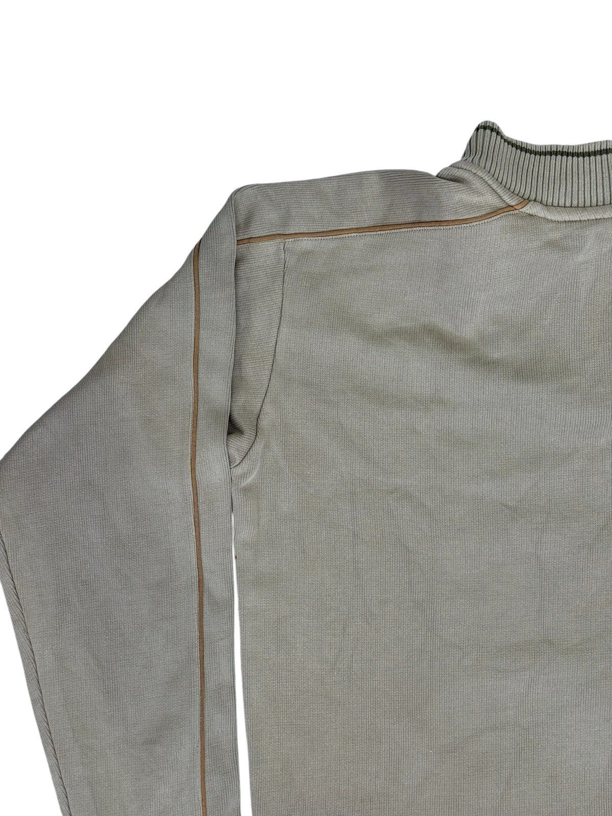 Nike Beige 1/4 Zip Fleece Lined Jumper XL