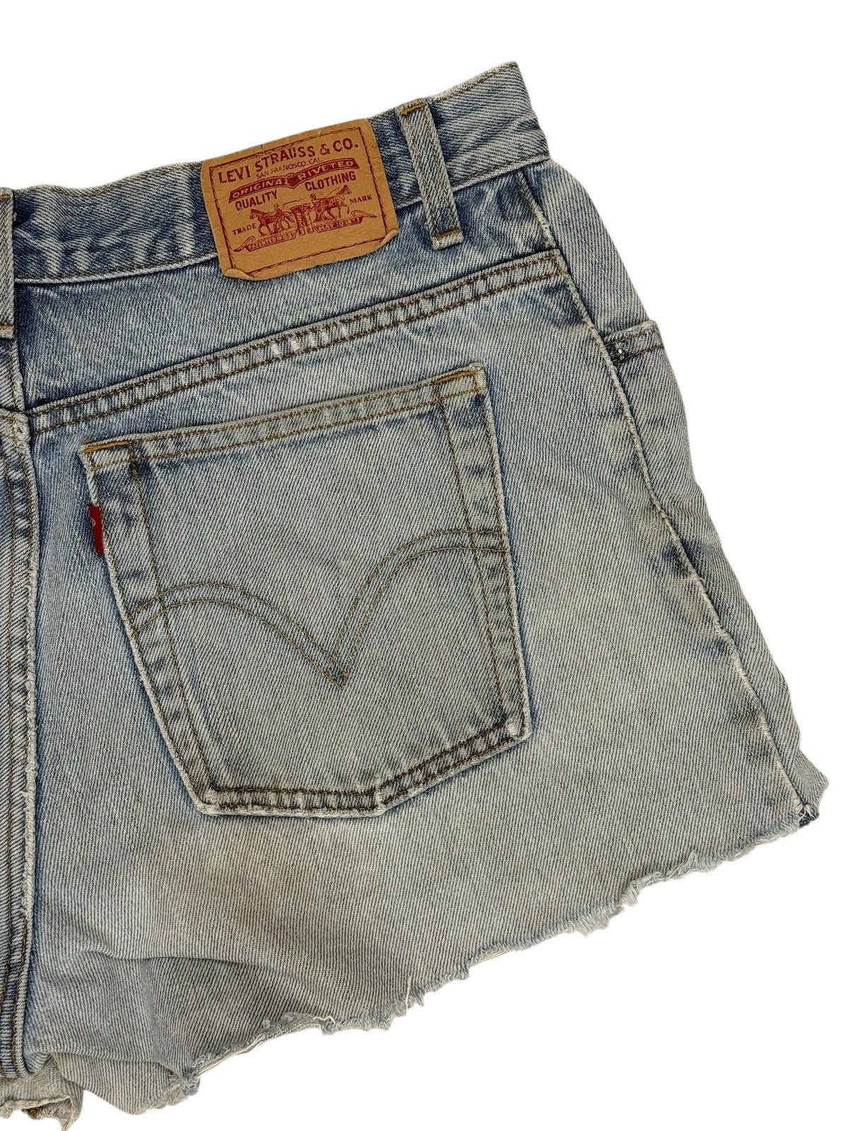 Levi's Blue Cut-Off Shorts 32W