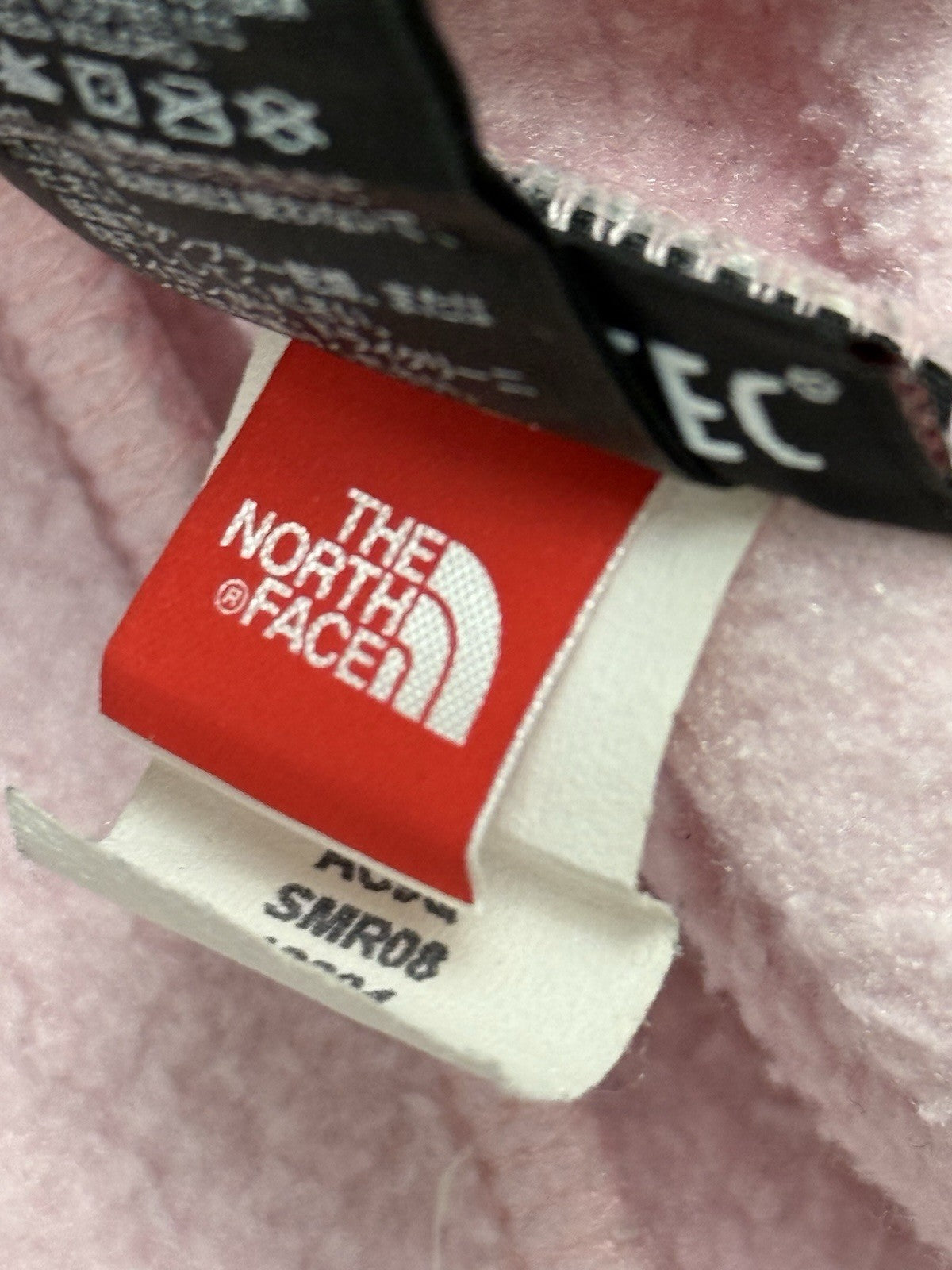 The North Face Fleece Pink Girls XL Denali Full-Zip Hiking Jacket