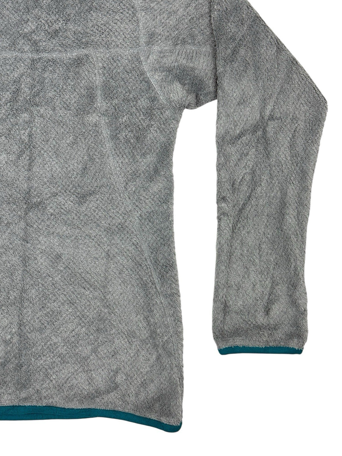 Patagonia Grey Snap Fleece Jumper Medium