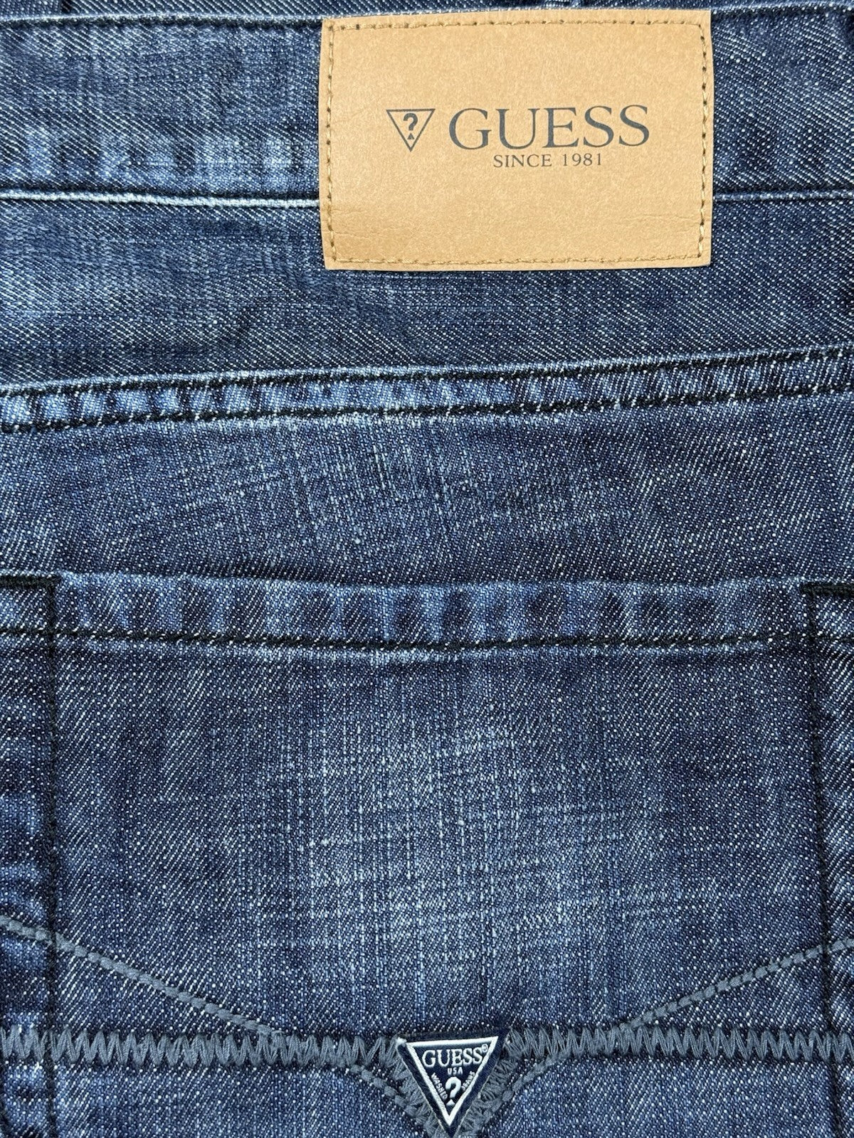 Guess Blue Denim Ultra Slim Jeans 36W 30L