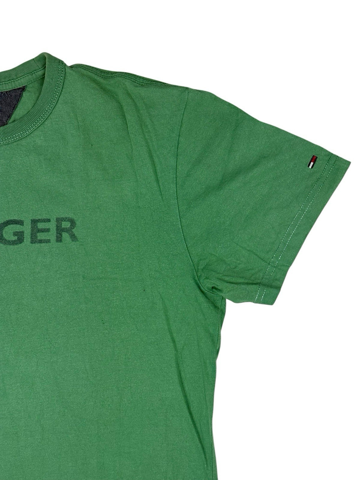 Tommy Hilfiger Retro Green Top Medium