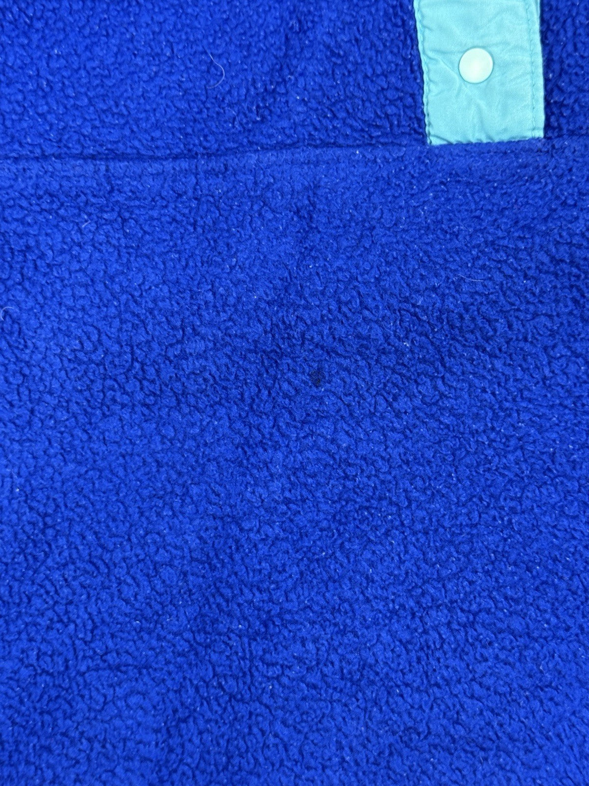 Patagonia Blue Retro Snap Fleece Jumper Size 12