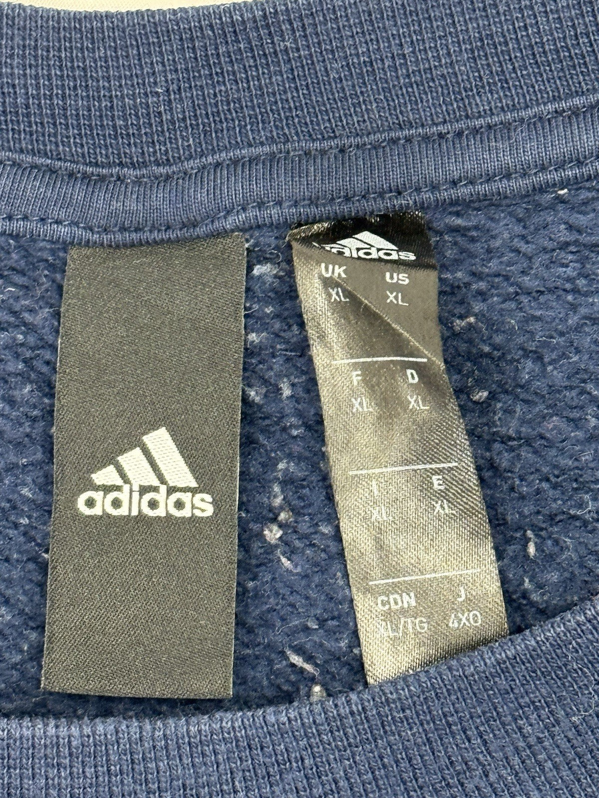Adidas Blue Jumper XL