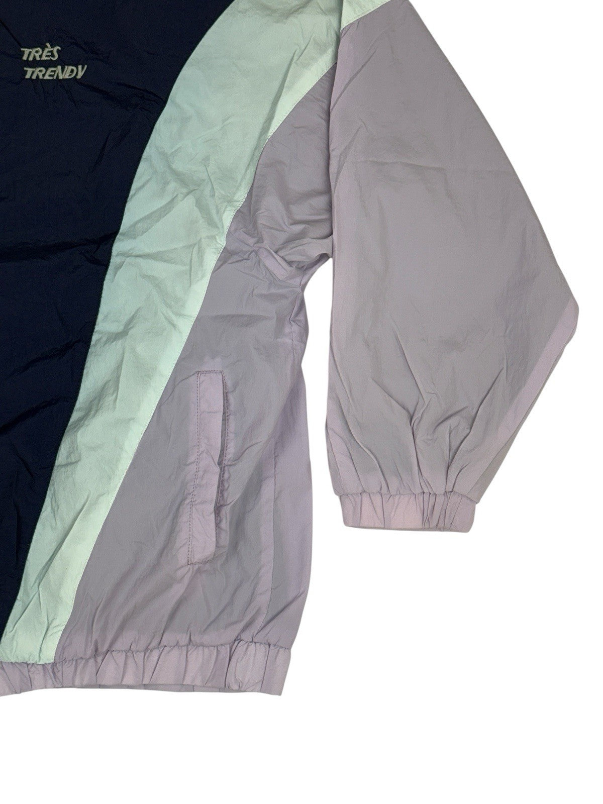 Pull and Bear Blue Zip Track Jacket Medium