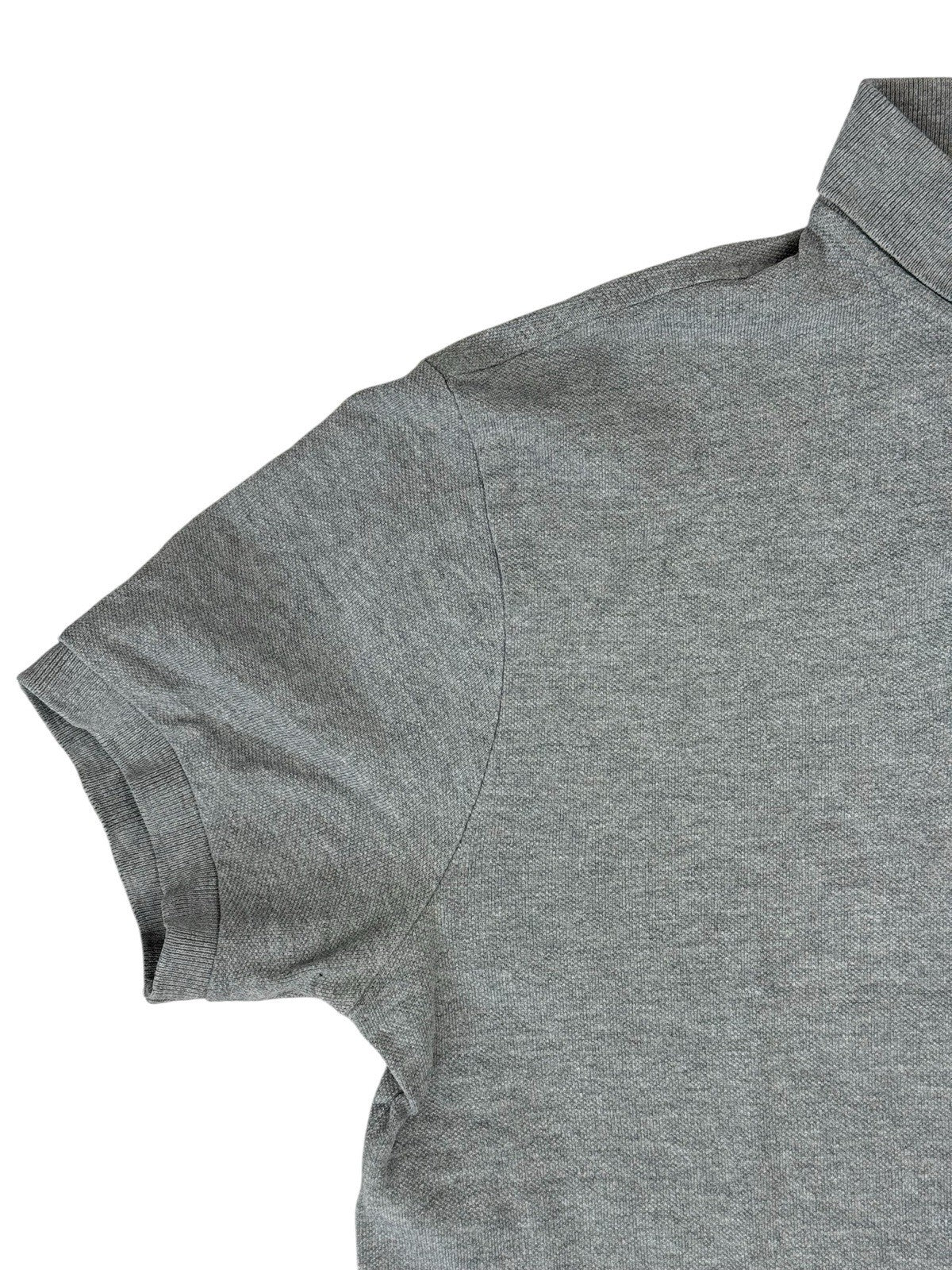 Polo Ralph Lauren Grey Custom Fit Polo Top Small