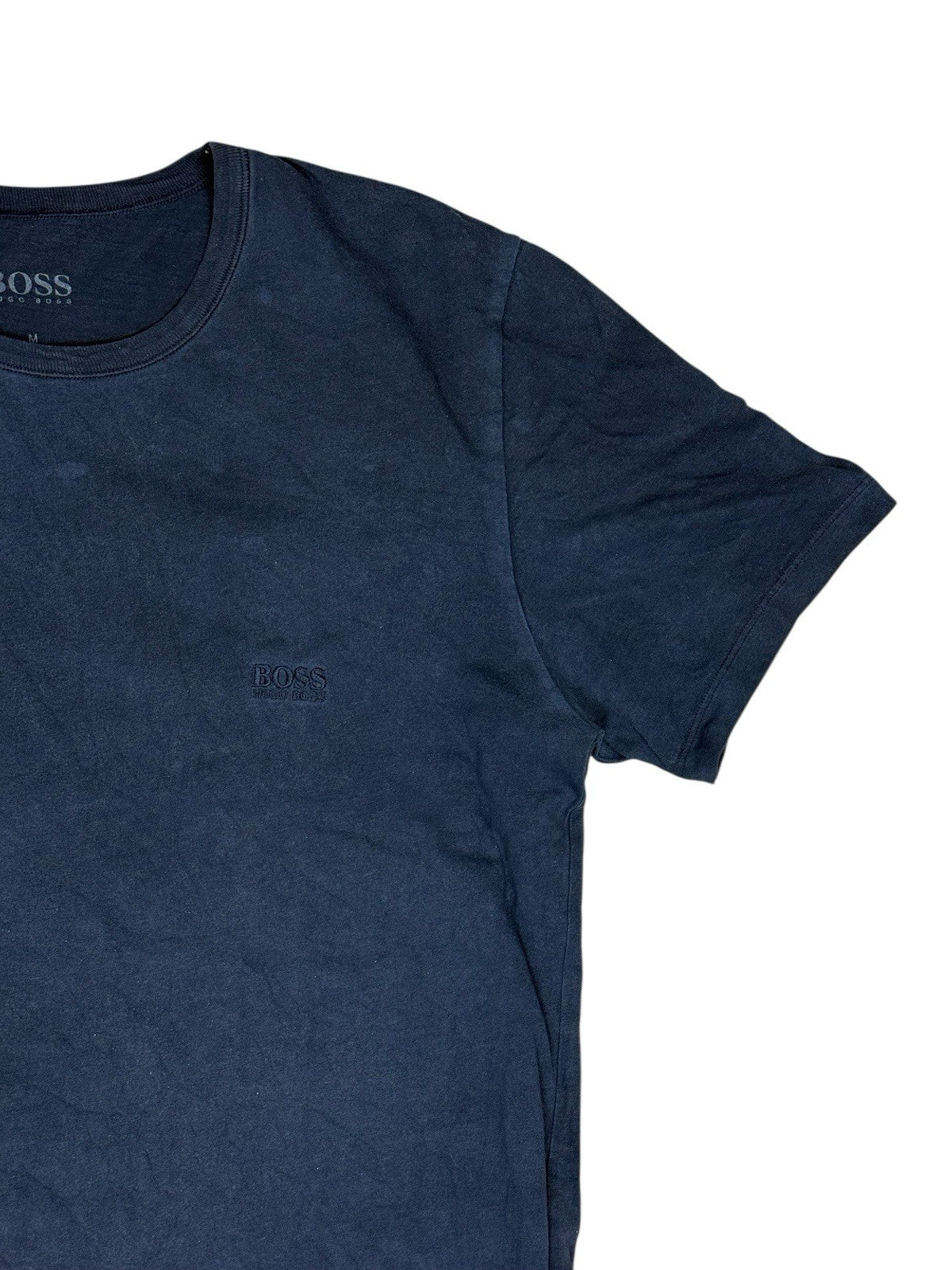Hugo Boss Blue Cotton Top Medium