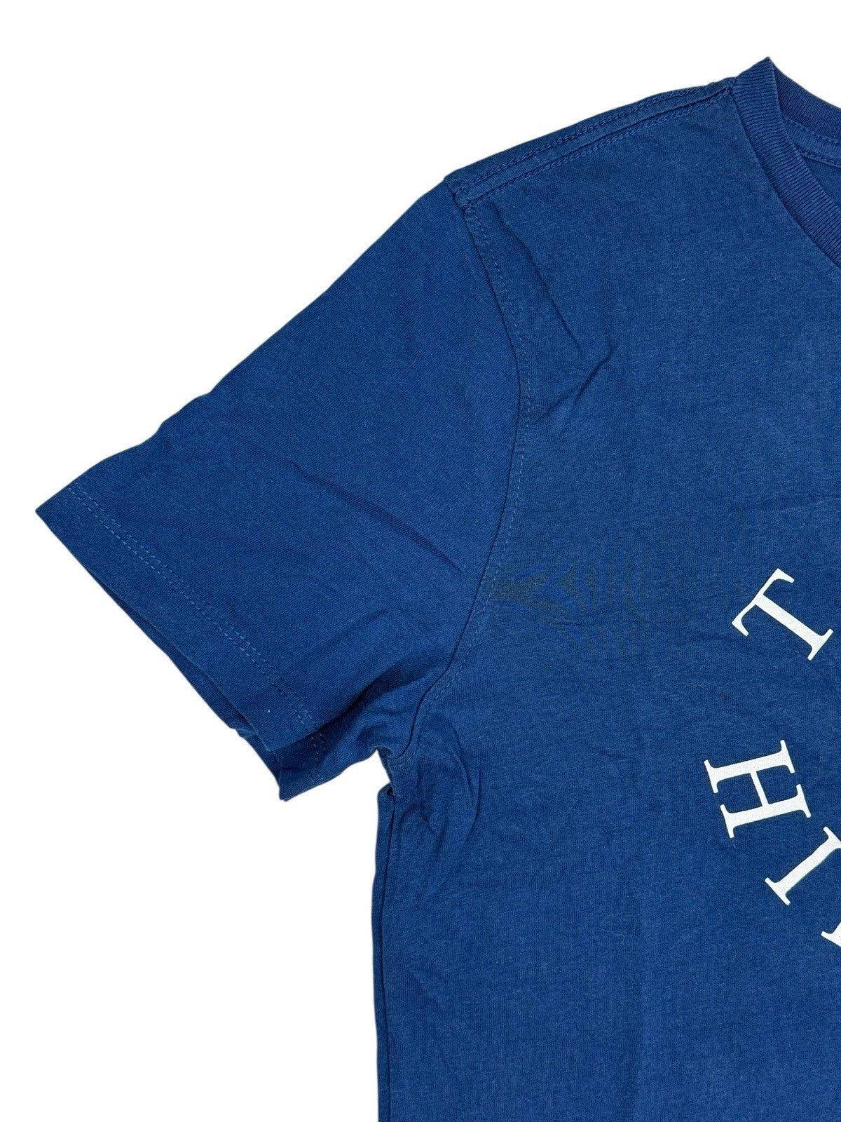 Tommy Hilfiger Blue Cotton Printed Top Youth Large (Age 14)