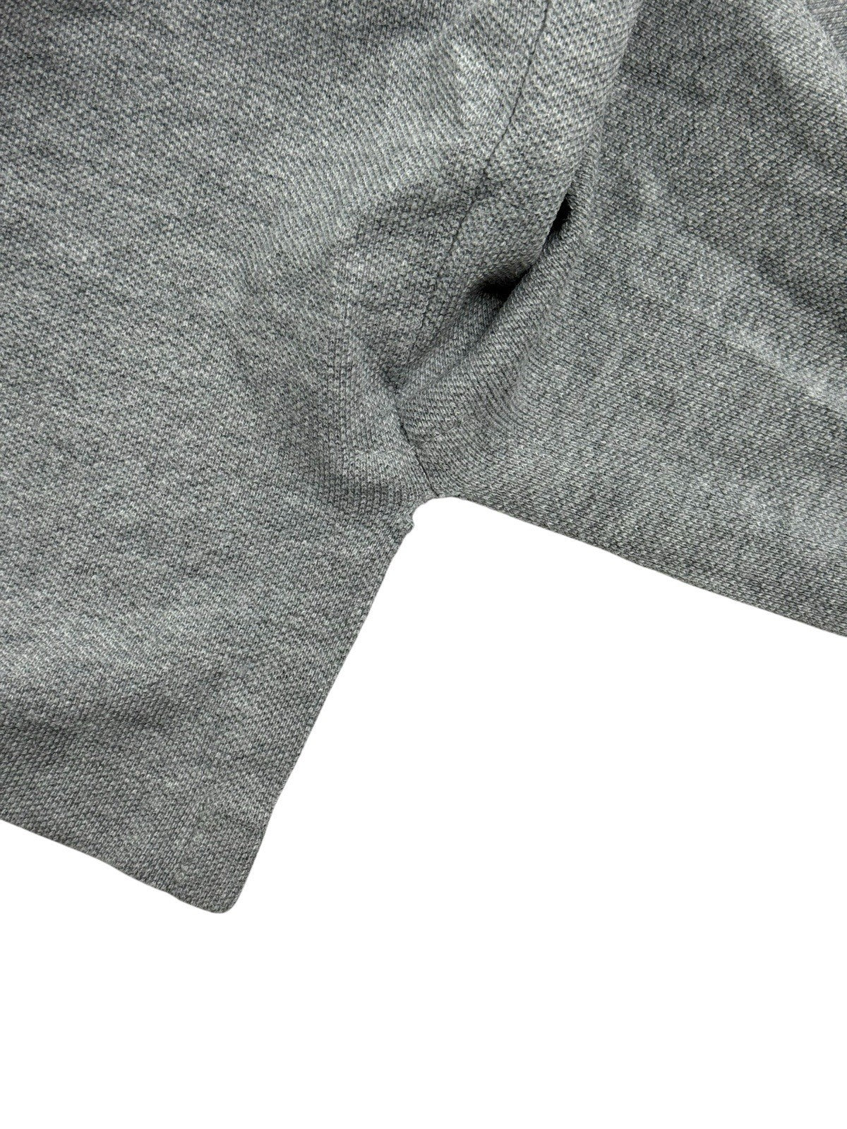 Polo Ralph Lauren Grey Custom Fit Polo Top Small