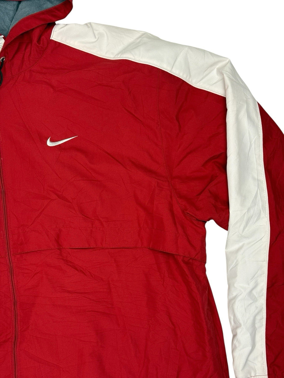 Nike Utah Utes Red Zip Long Parka Jacket 2XL
