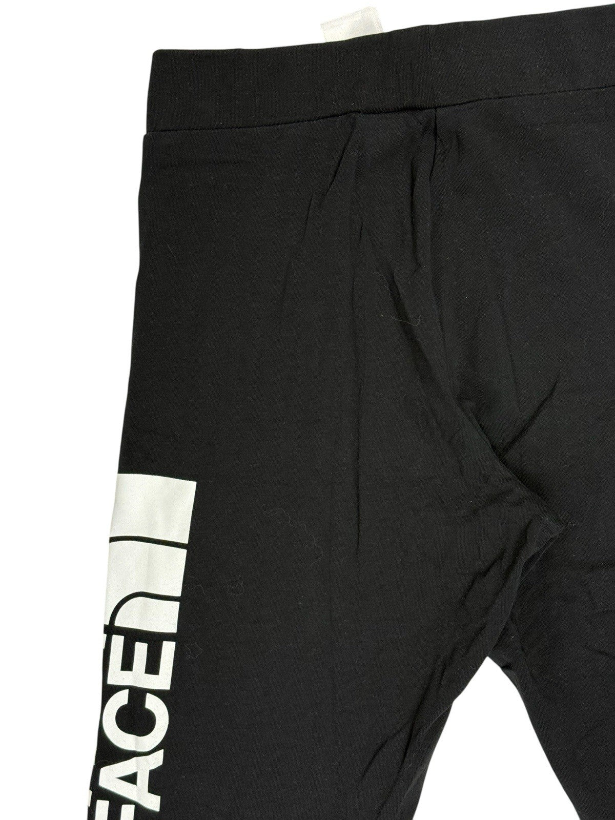 The North Face Black Big Logo Printed Leggings Youth Large