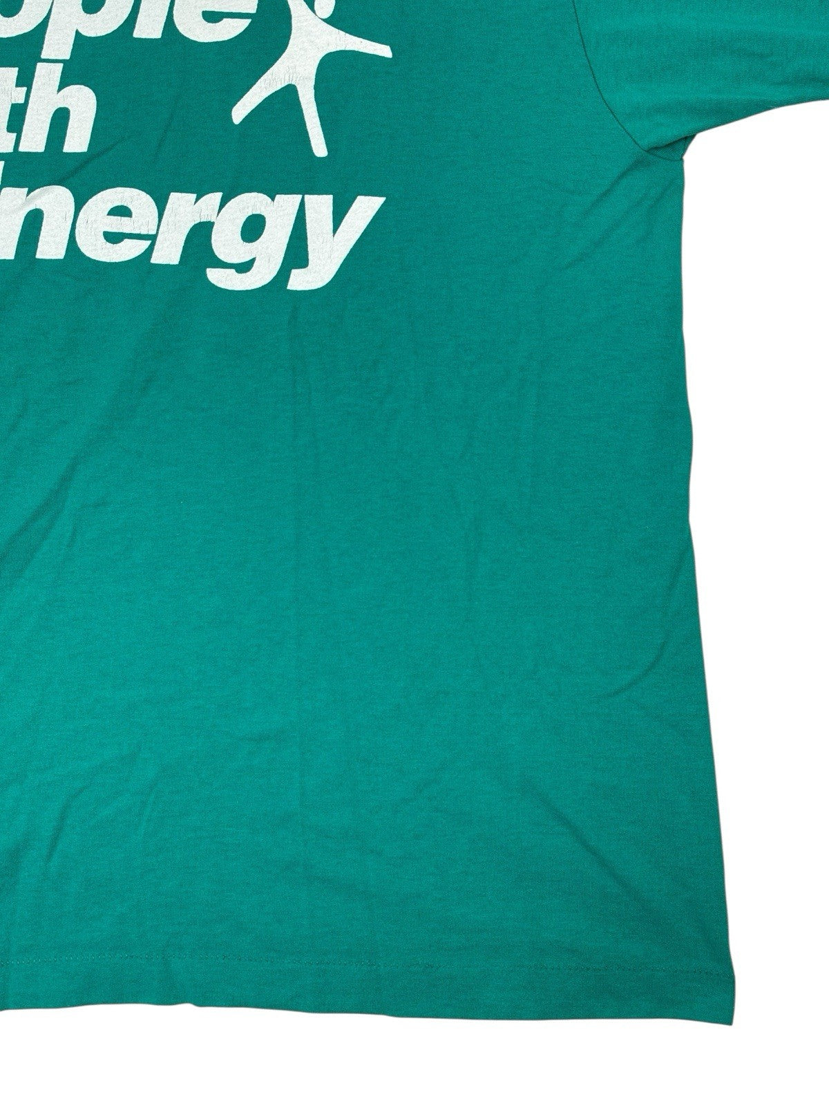 Vintage Big Print Green Gas Top Size XL