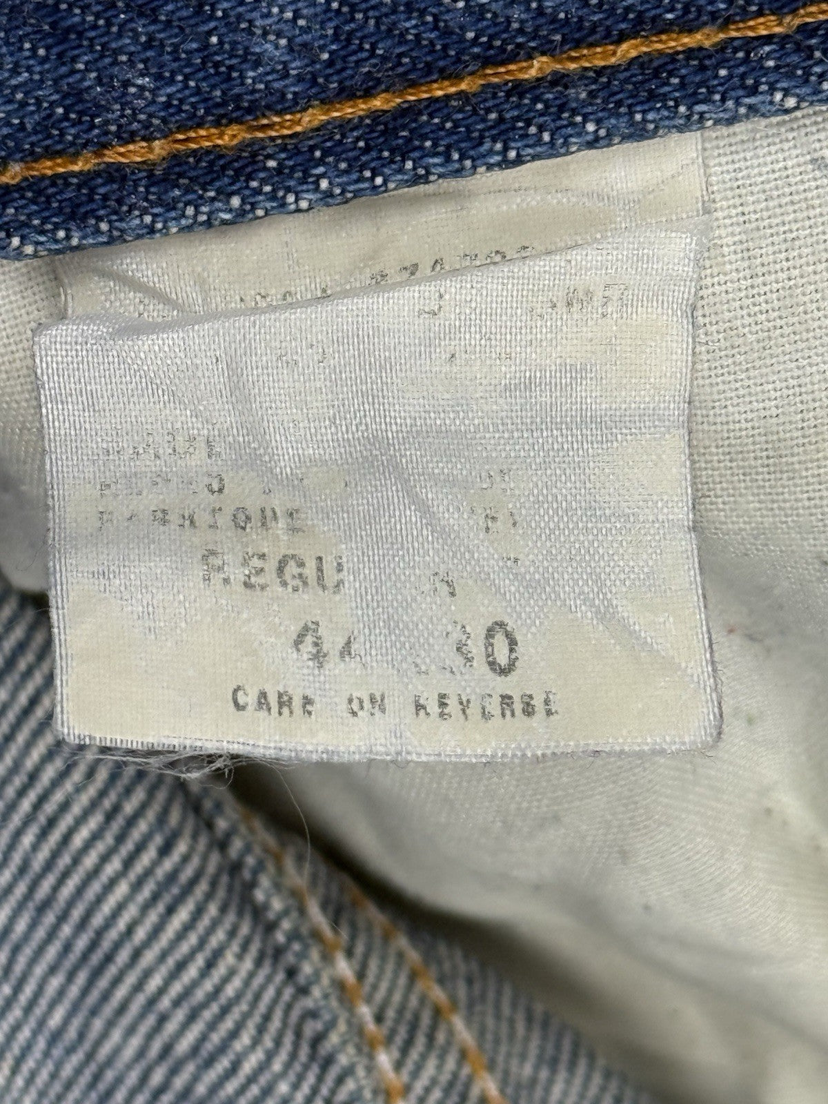 Dickies Blue Retro Denim Jeans 44W 30L