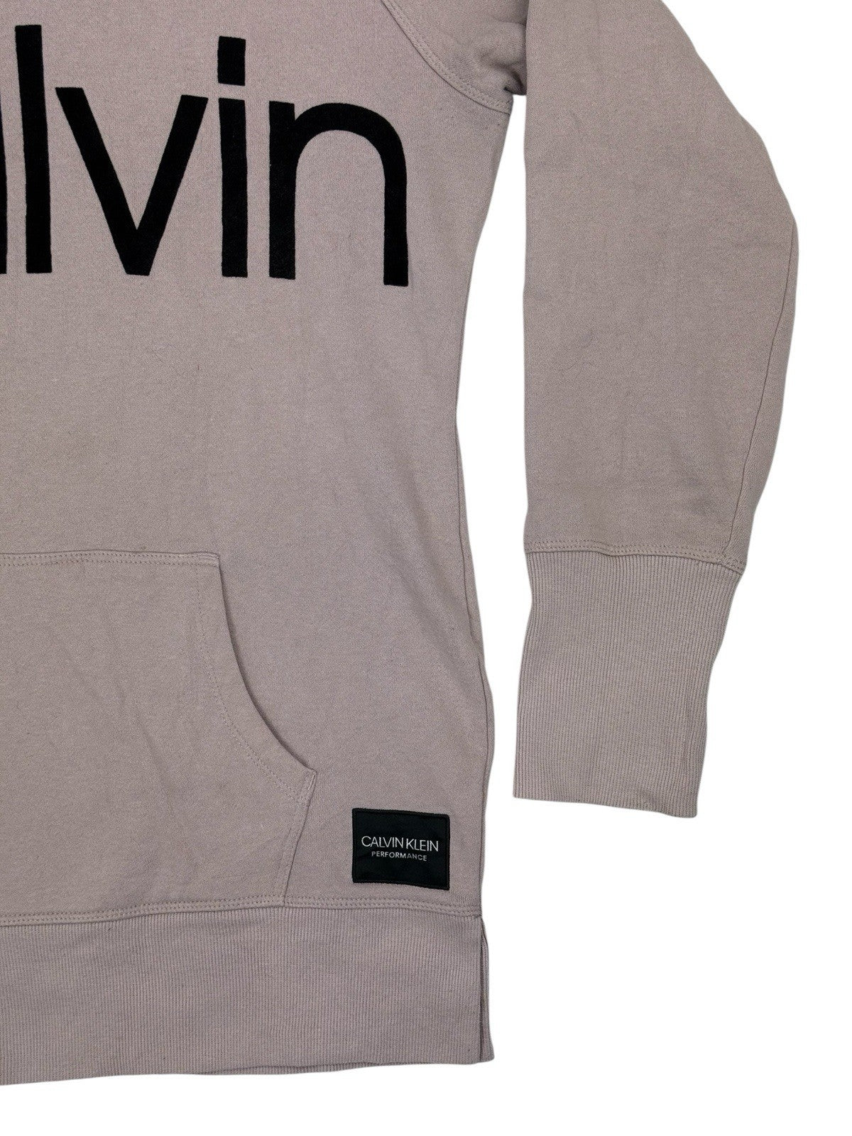 Calvin Klein Pink Performance High Neck Jumper Large