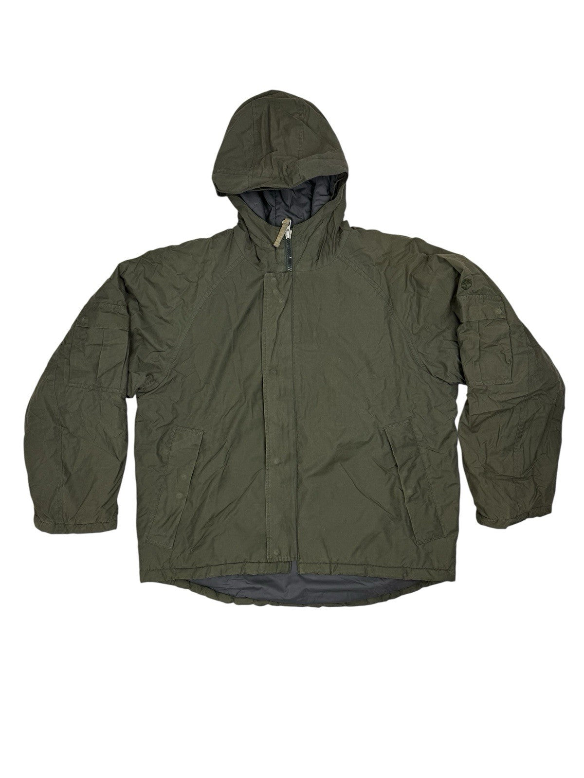 Timberland Green Weathergear Insulated Zip Jacket Large