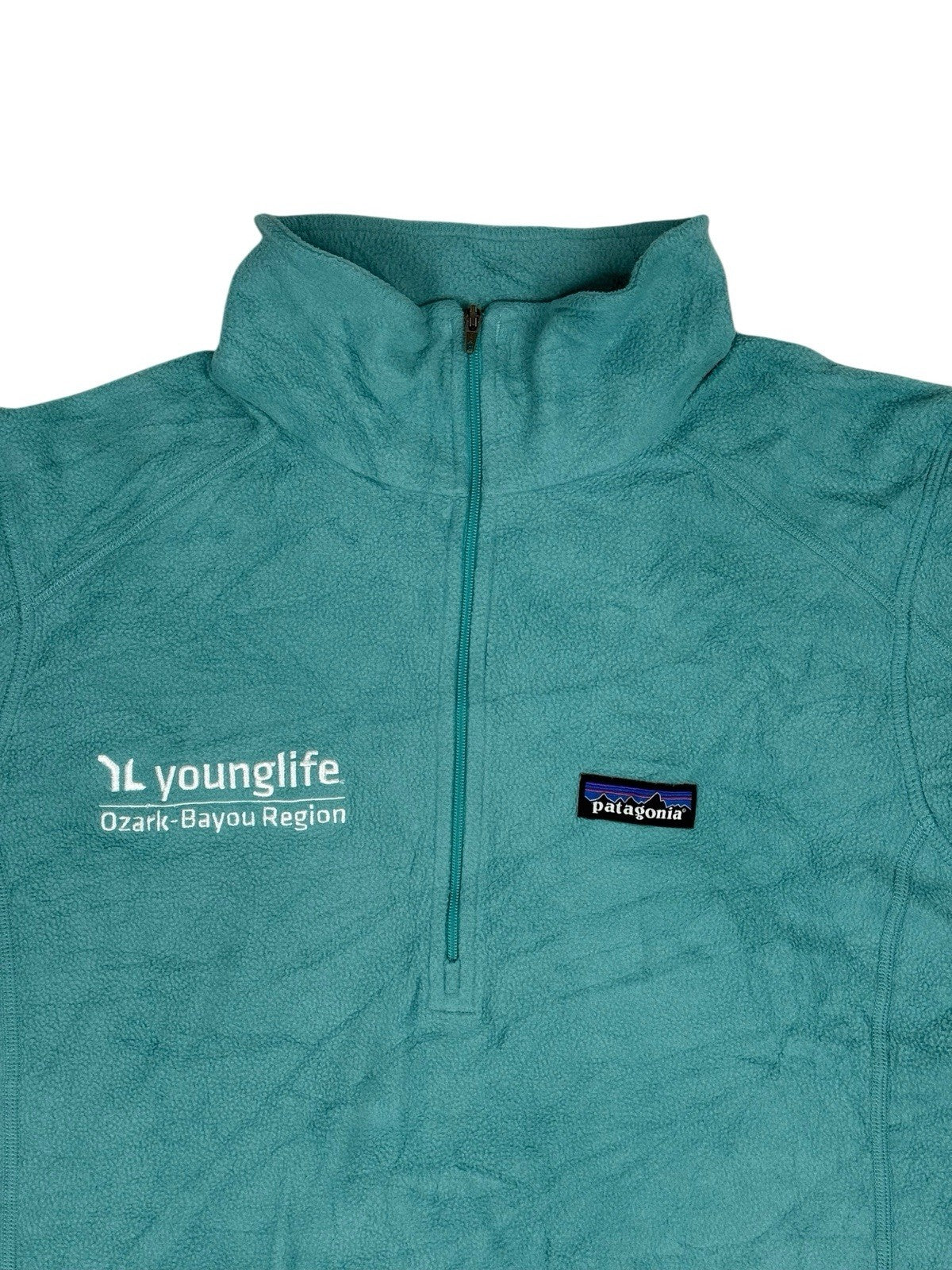 Patagonia Blue Half Zip Micro Fleece Medium