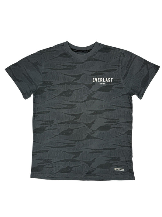 Everlast Grey Camo Cotton Blend Top Small