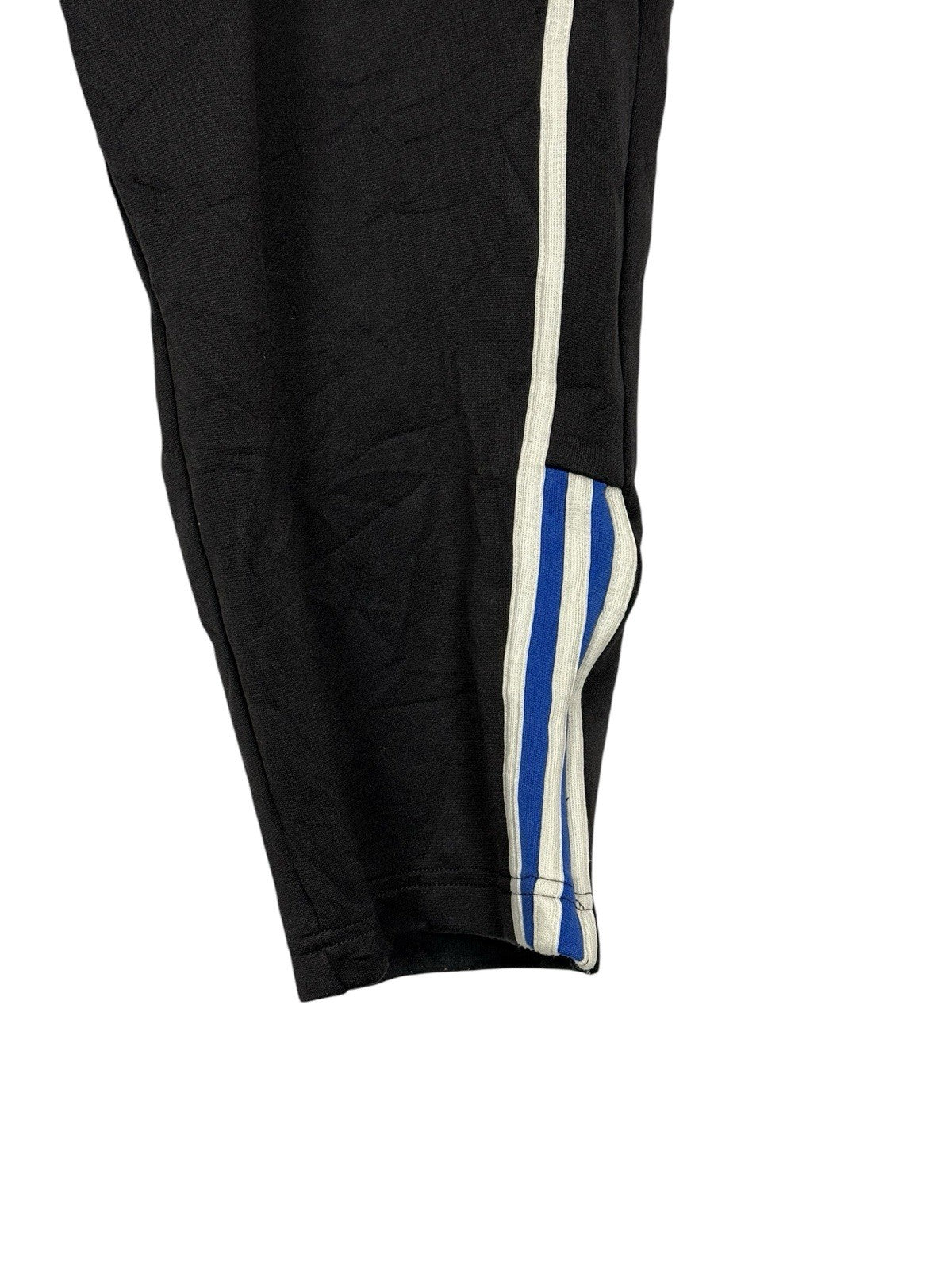 Adidas Vintage Black Polyester Track Trousers 44/46