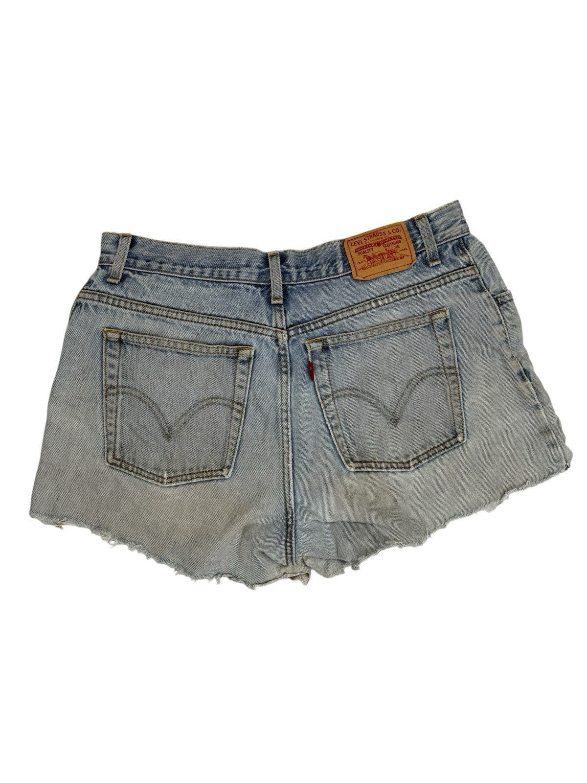 Levi's Blue Cut-Off Shorts 32W