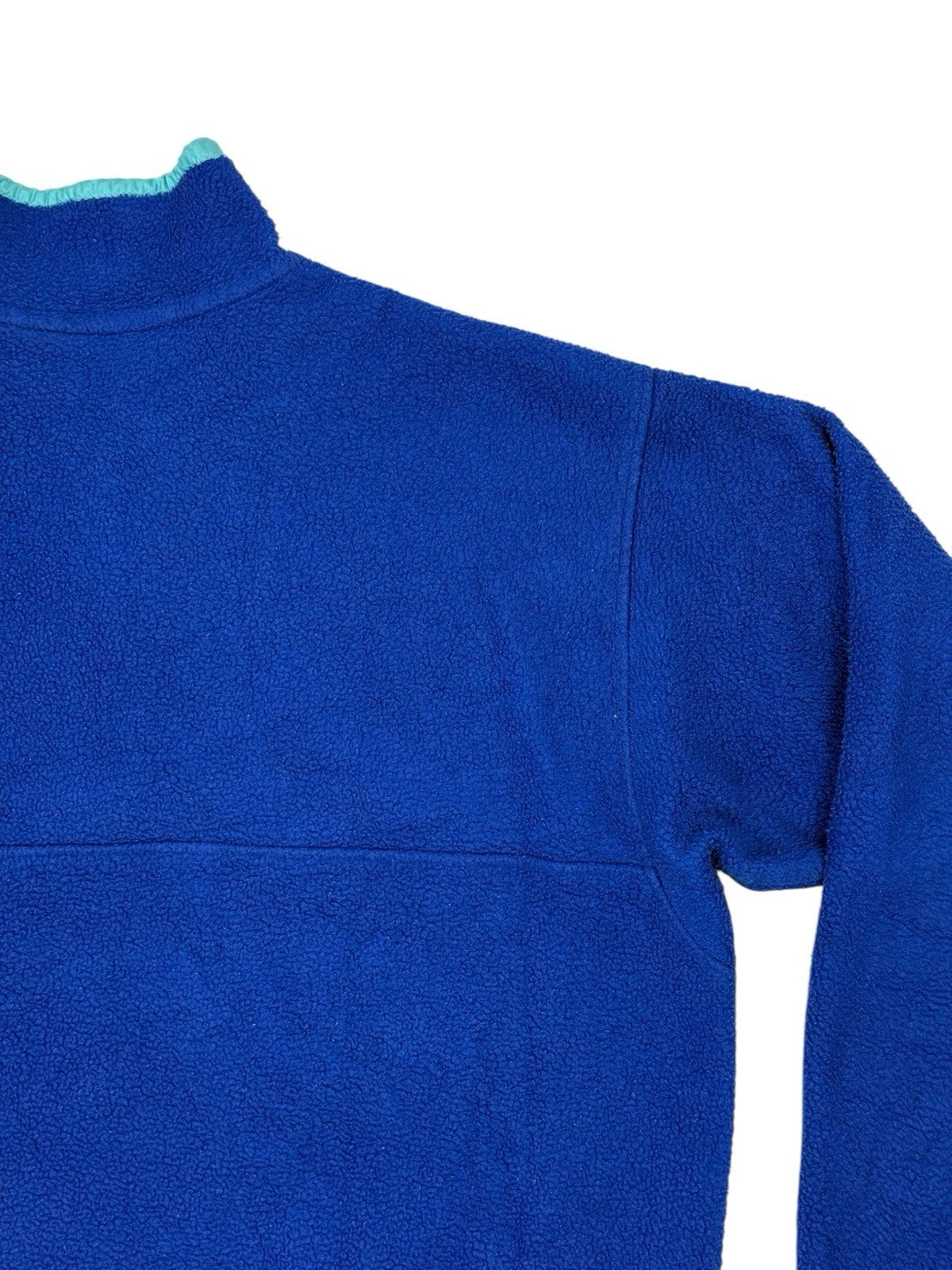 Patagonia Blue Retro Snap Fleece Jumper Size 12