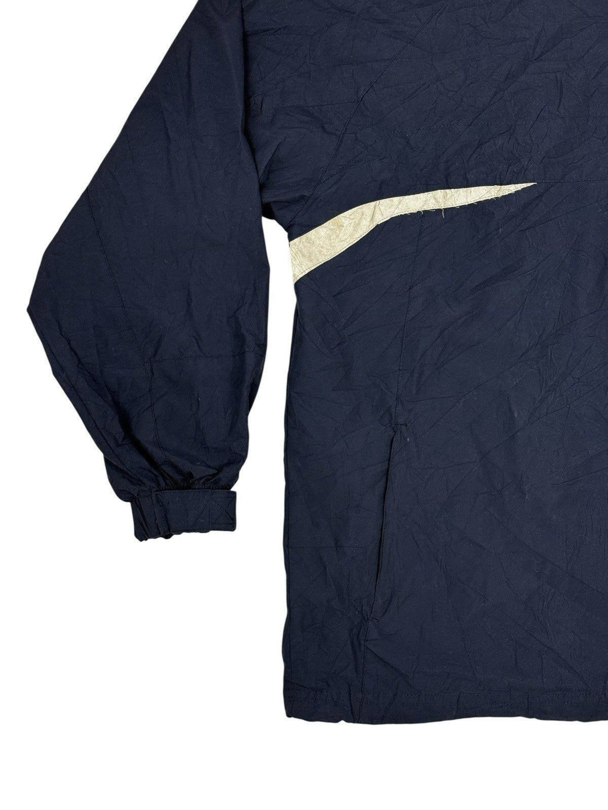 Champion Blue Vintage Zip Track Jacket Medium
