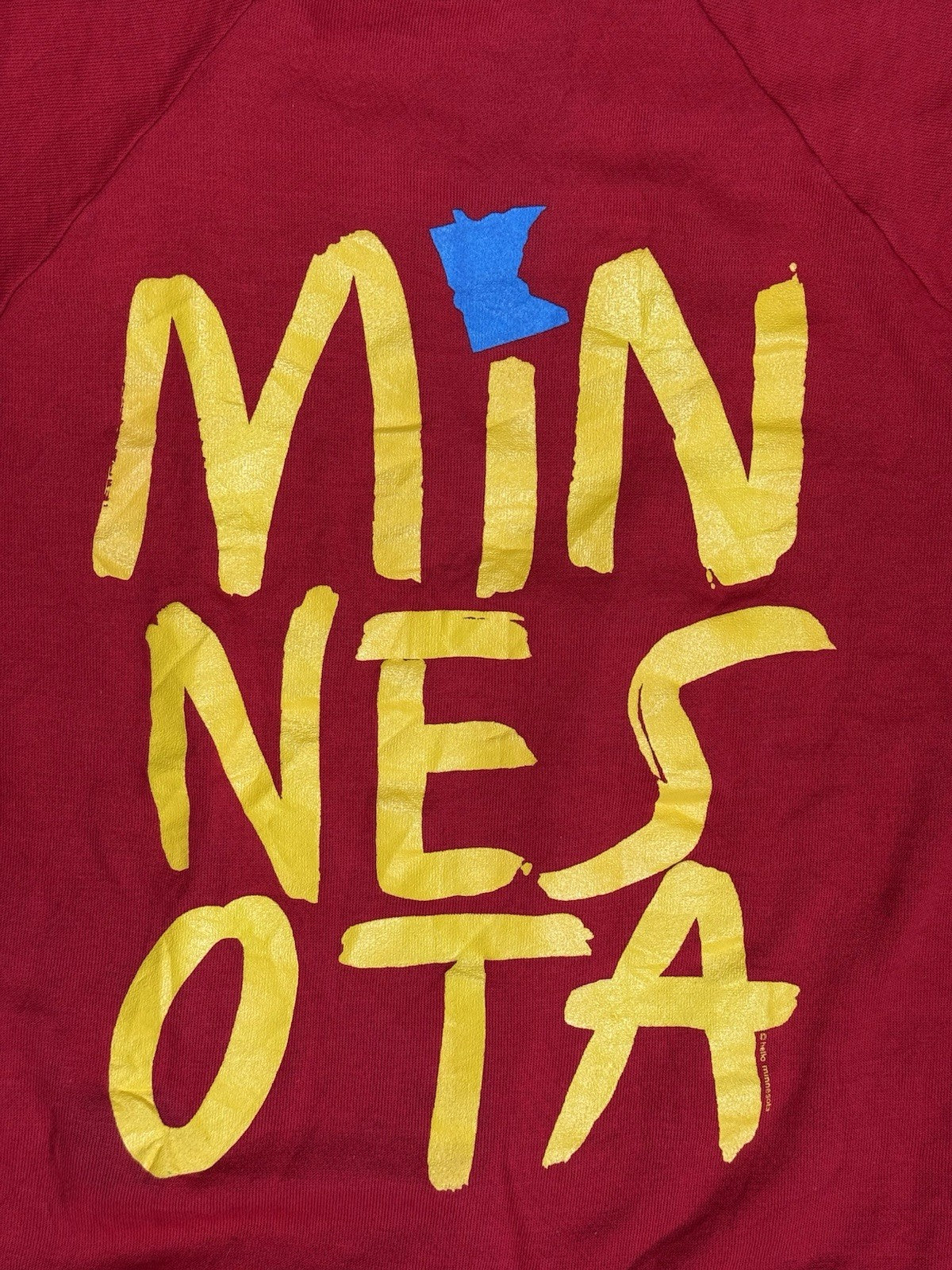 Signal Red Minnesota Printed Jumper XL