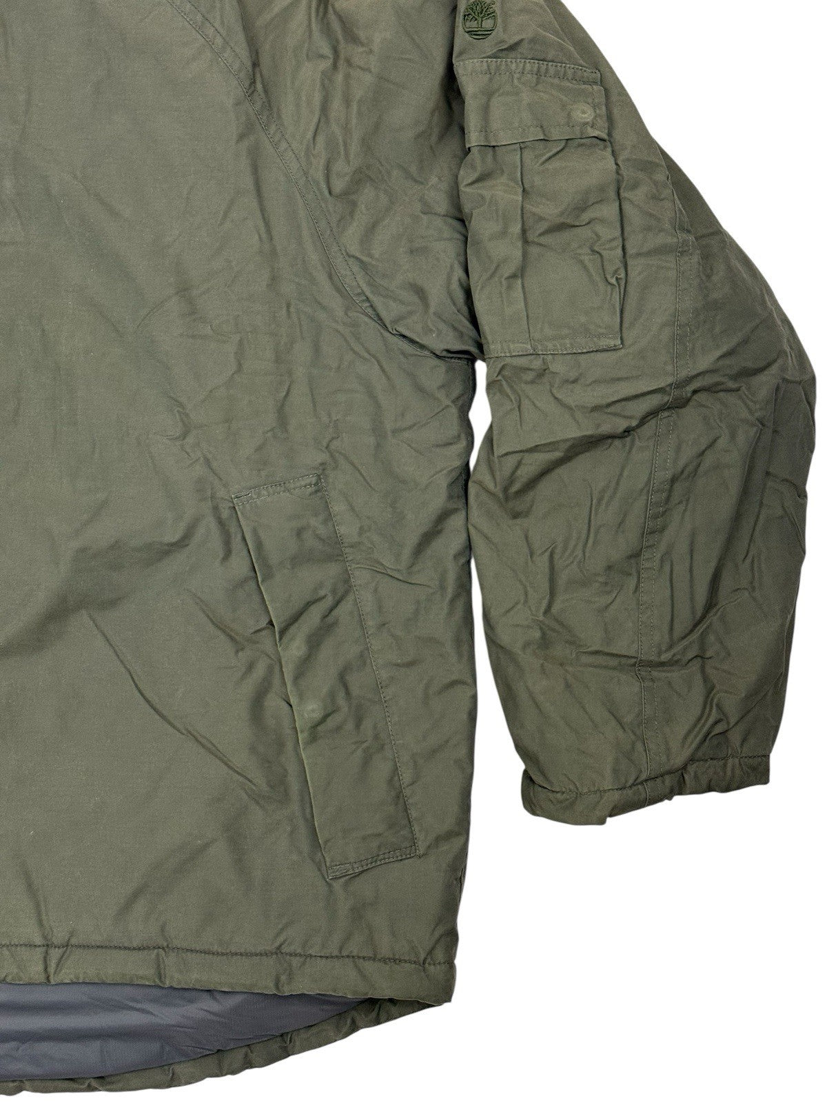 Timberland Green Weathergear Insulated Zip Jacket Large