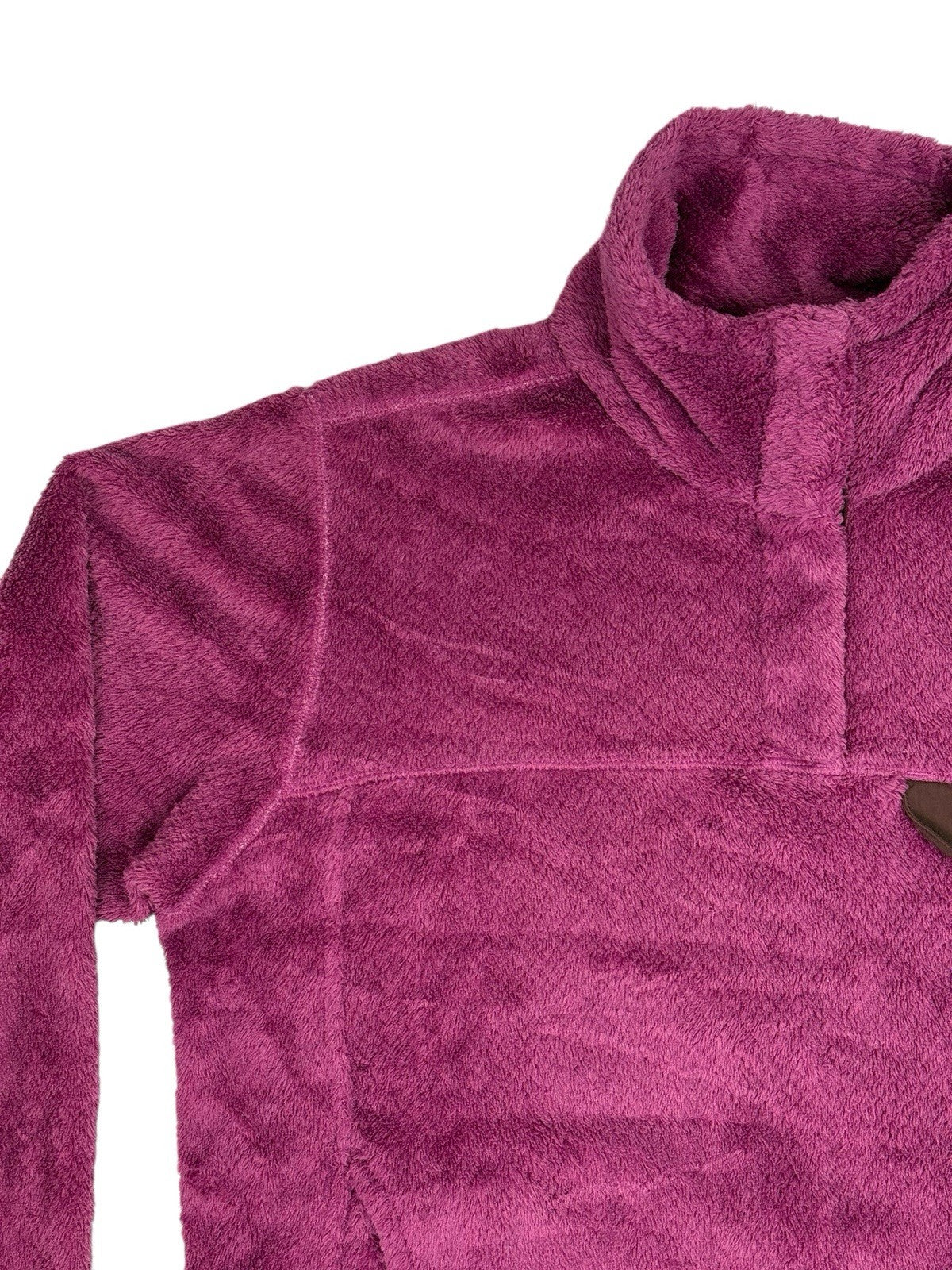 Patagonia Pink Snap T Fleece Jumper Medium