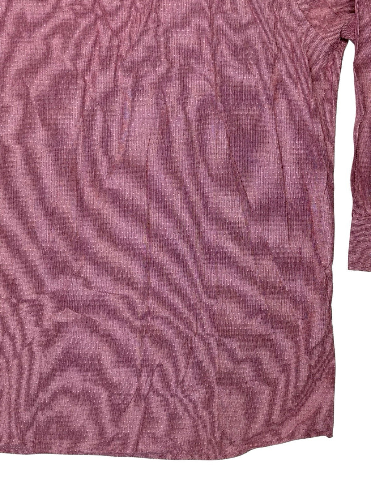 Tommy Hilfiger Pink Long Sleeve Collared Shirt 2XL Tall 19in Collar