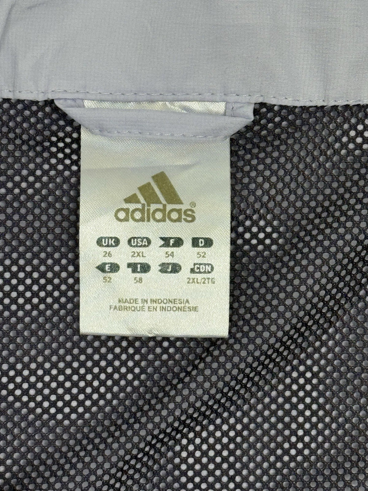 Adidas Retro Purple Zip Track Jacket 2XL