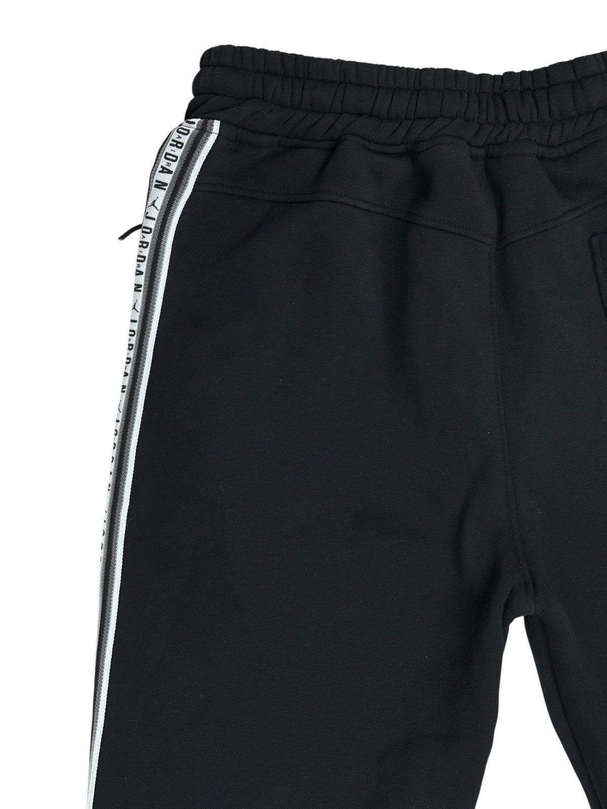 Jordan Black Cotton Blend Joggers Size Large