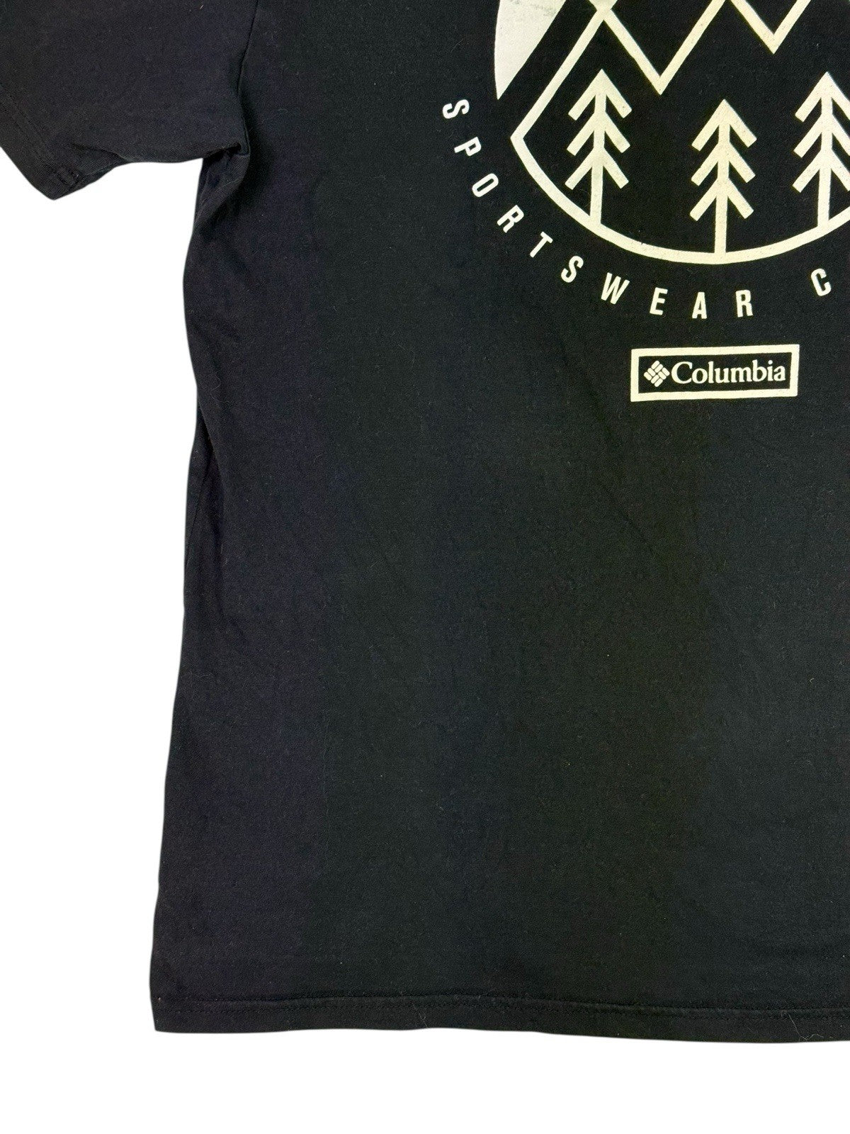Columbia Black Printed Top Large