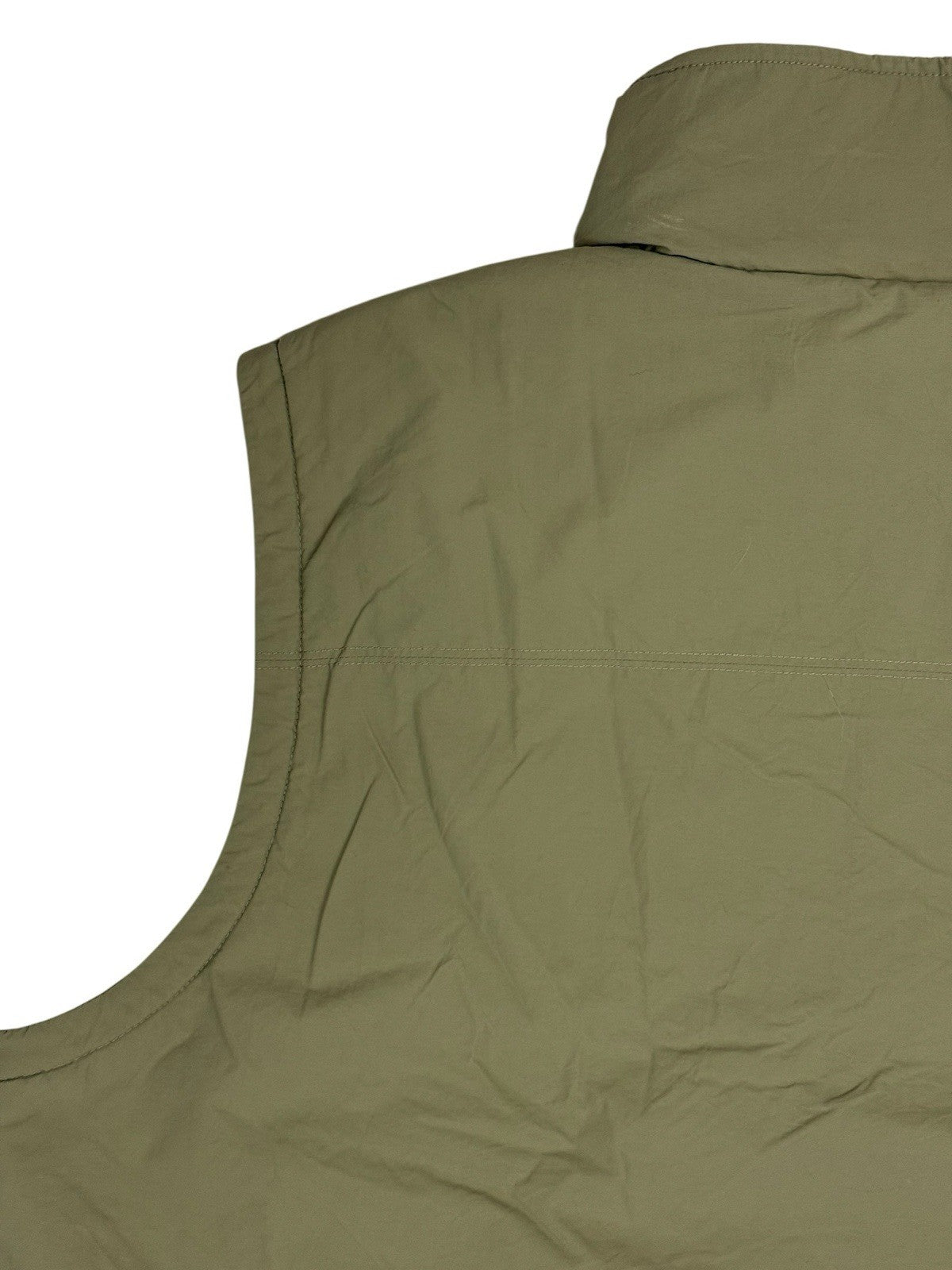 LL Bean Retro Green Fleece Lined Gillet Bodywarmer XL