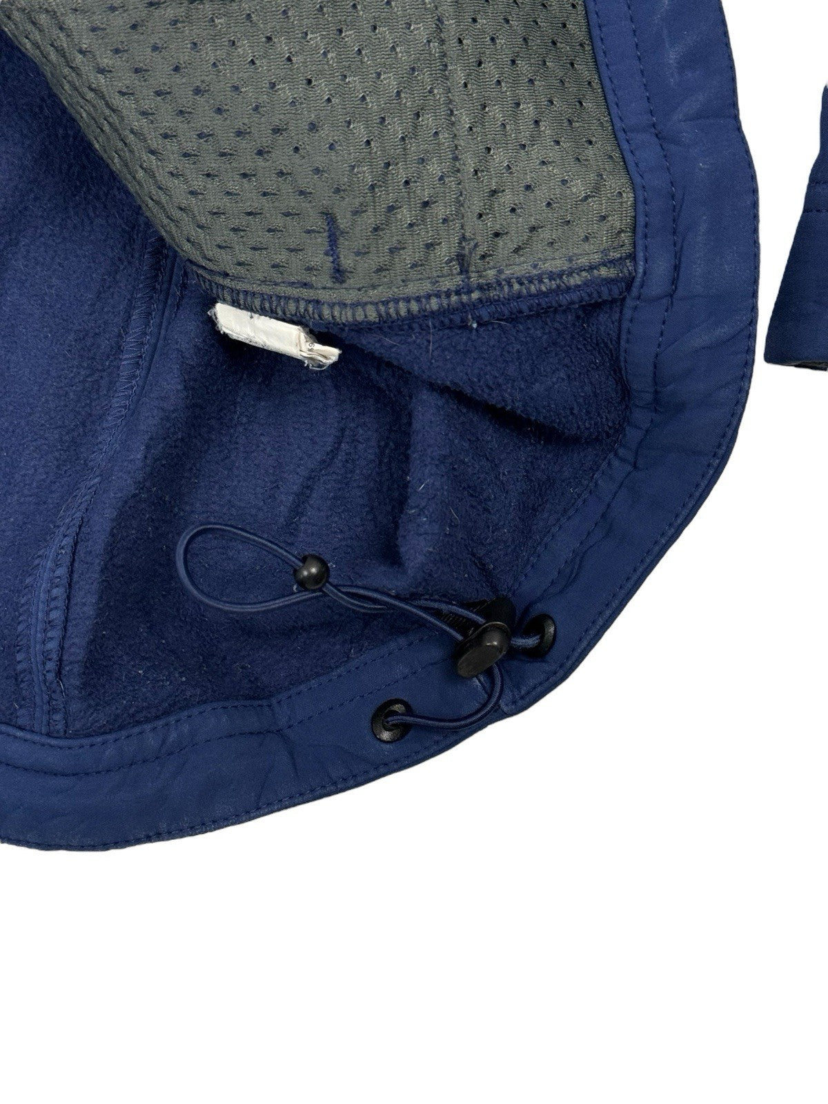 LL Bean Blue Softshell Fleece Lined Jacket XL
