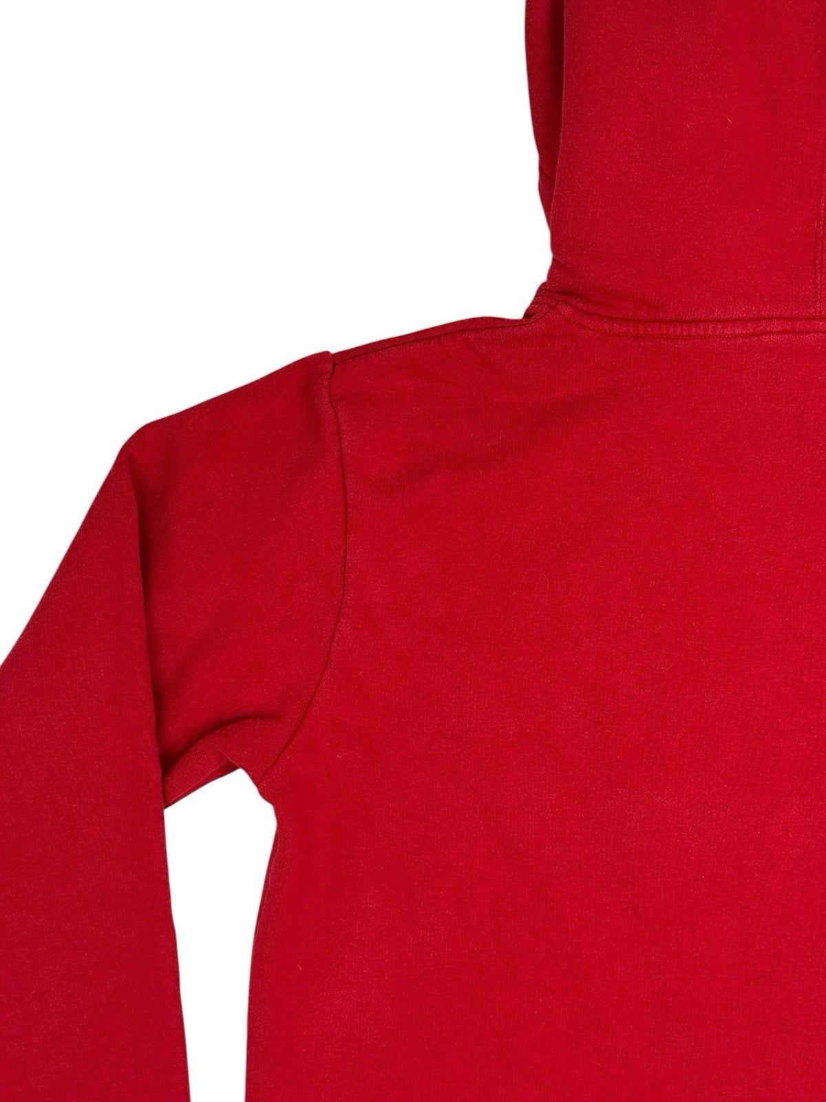 Adidas Red Trefoil Retro Hoodie Large