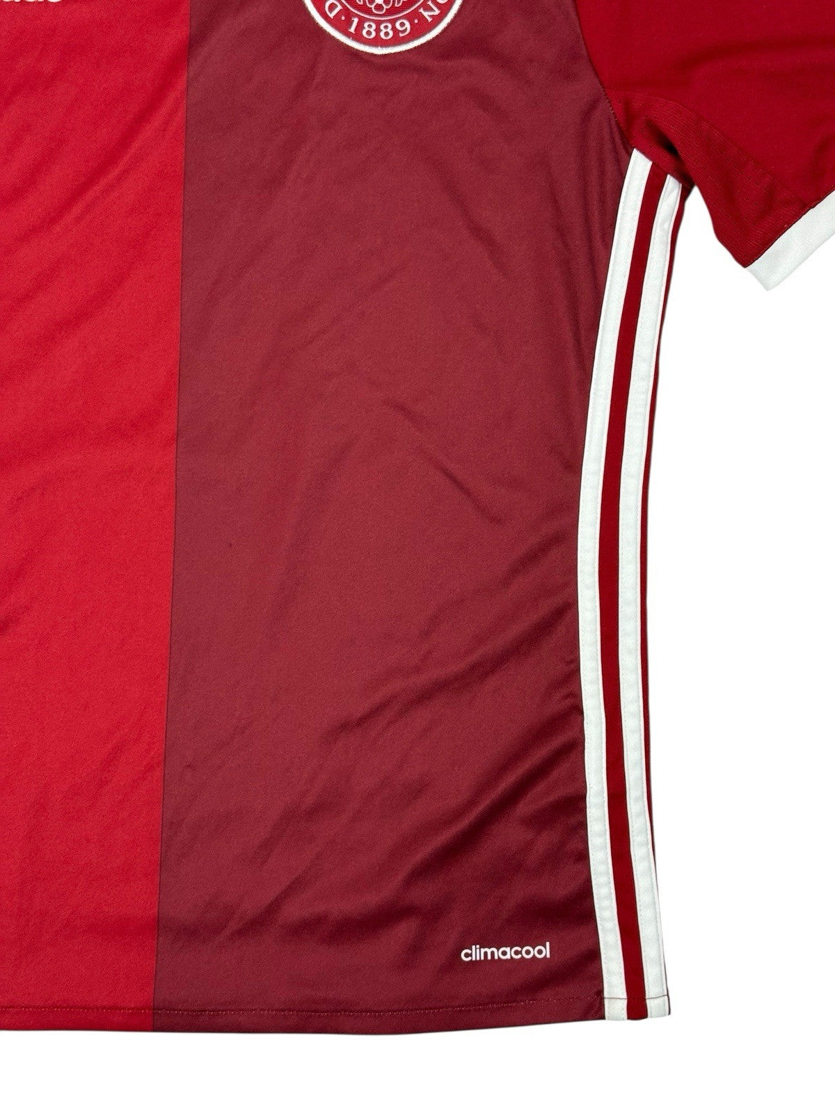 Denmark National Football DBU 2015/16 Home Top Youth Large (Age 13-14)