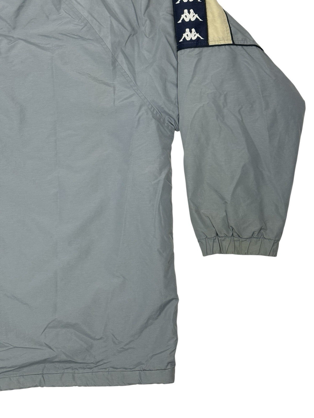 Kappa Blue Retro Padded Zip Jacket Large