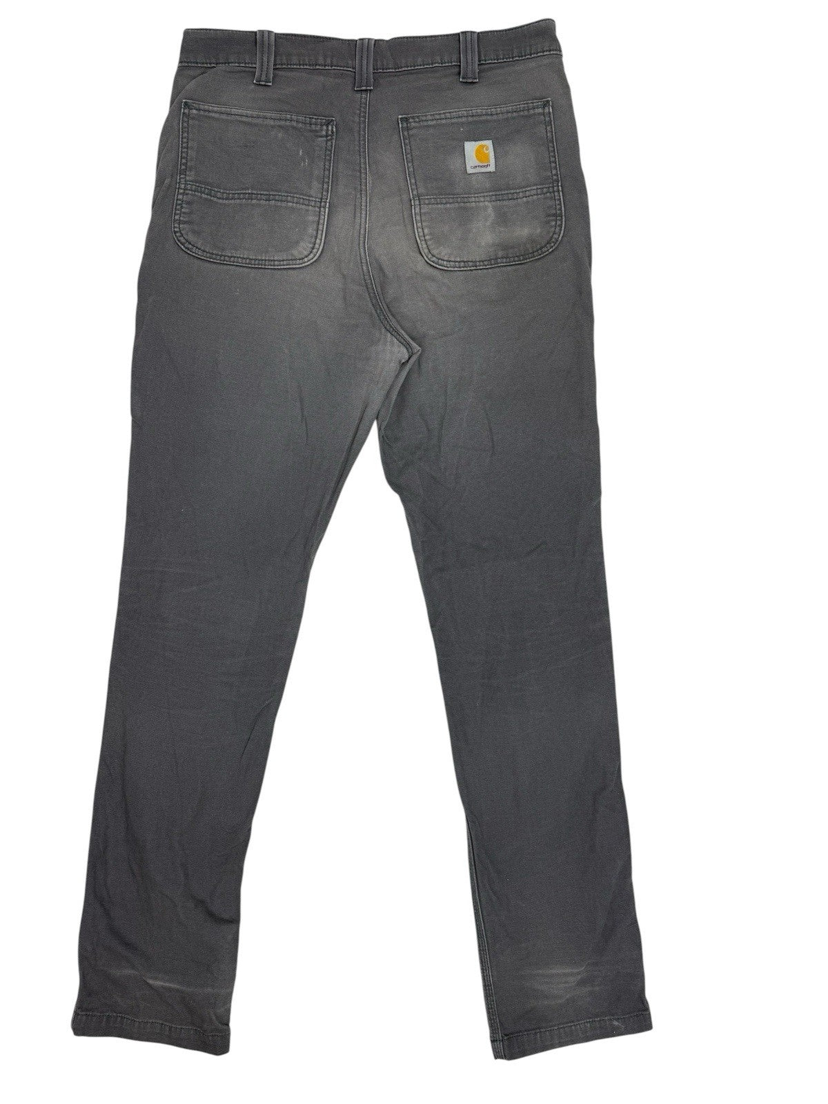 Carhartt Grey Straight Fit Rugged Flex Jeans 33W 34L