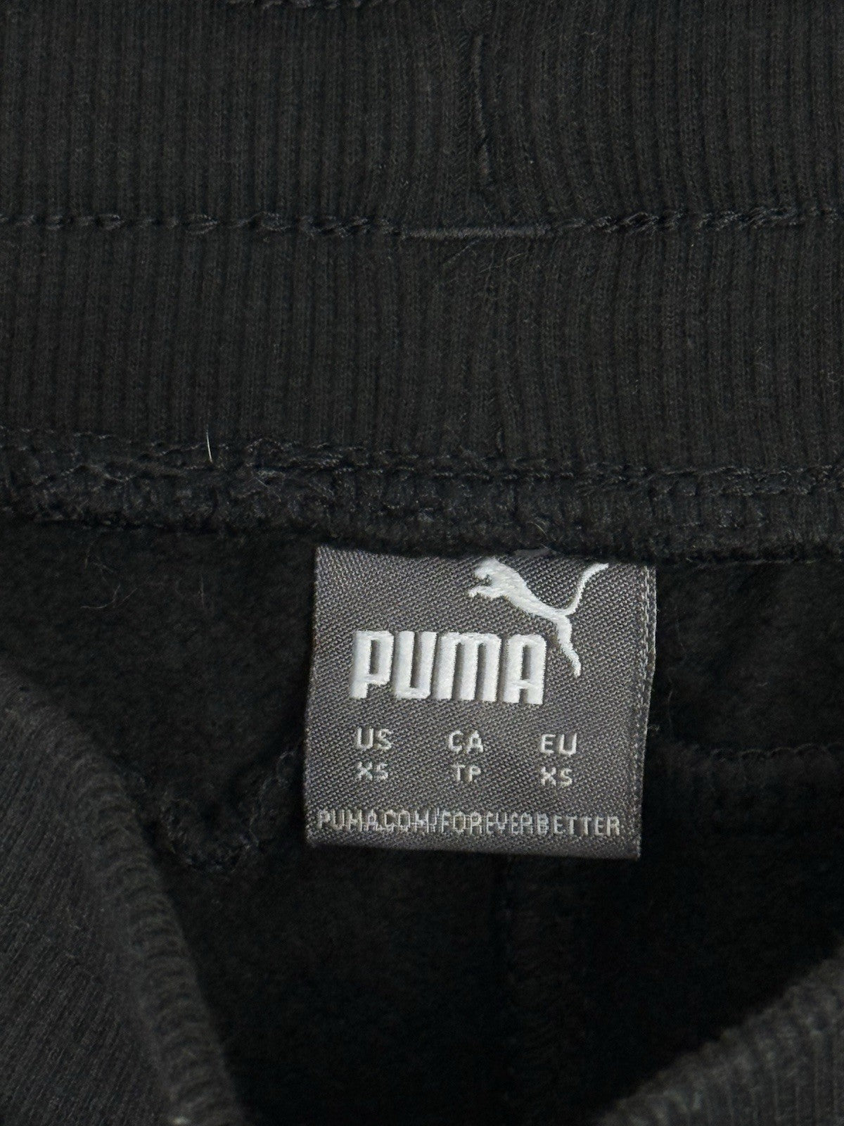 Puma Black Tracksuit Bottoms XS
