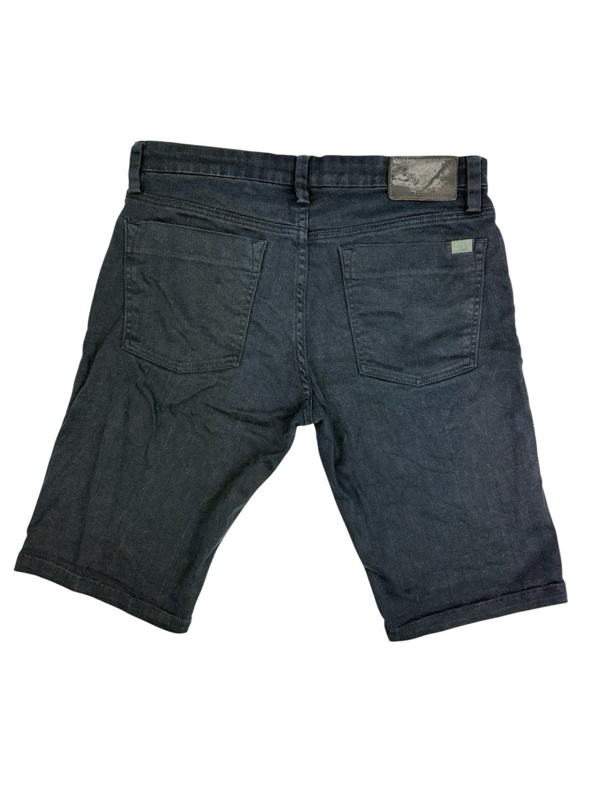 Calvin Klein Blue Denim Slim Fit Shorts 31W