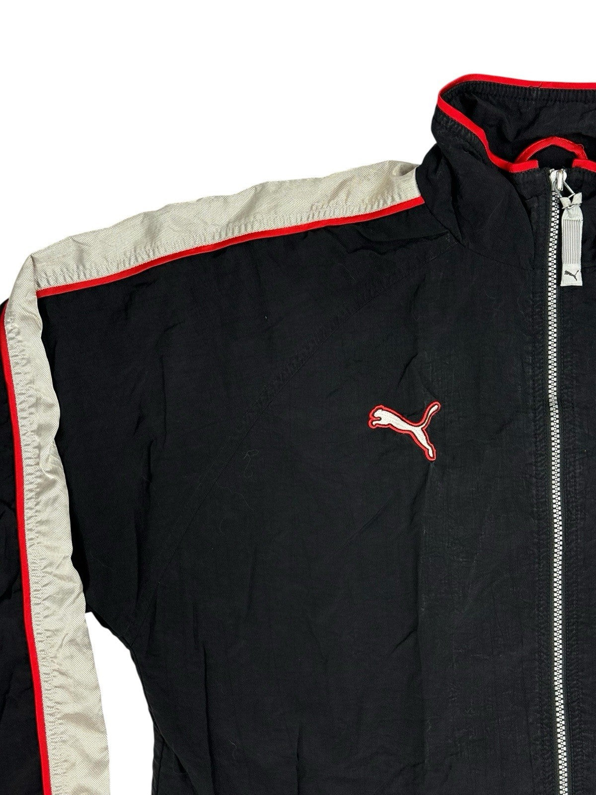 Puma Vintage Black Zip Track Jacket Medium